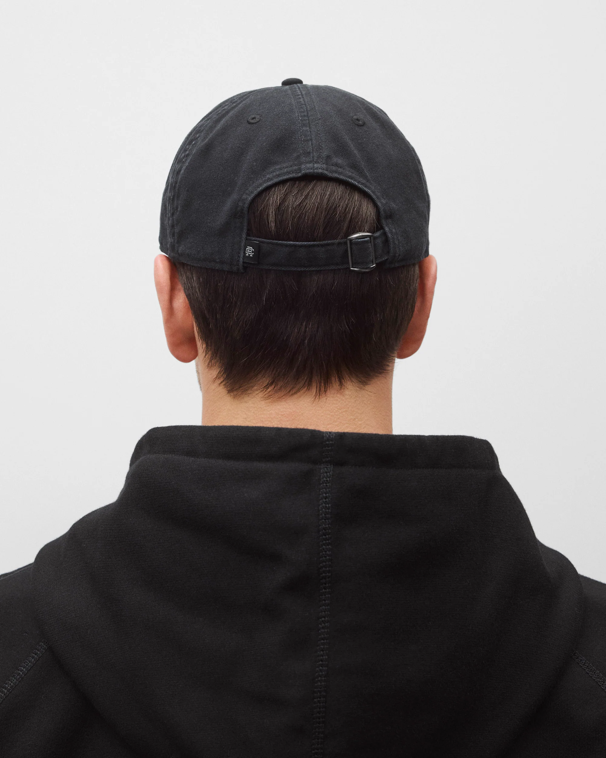 Cotton Chino Low Pro Monogram Strapback Cap - Image 4