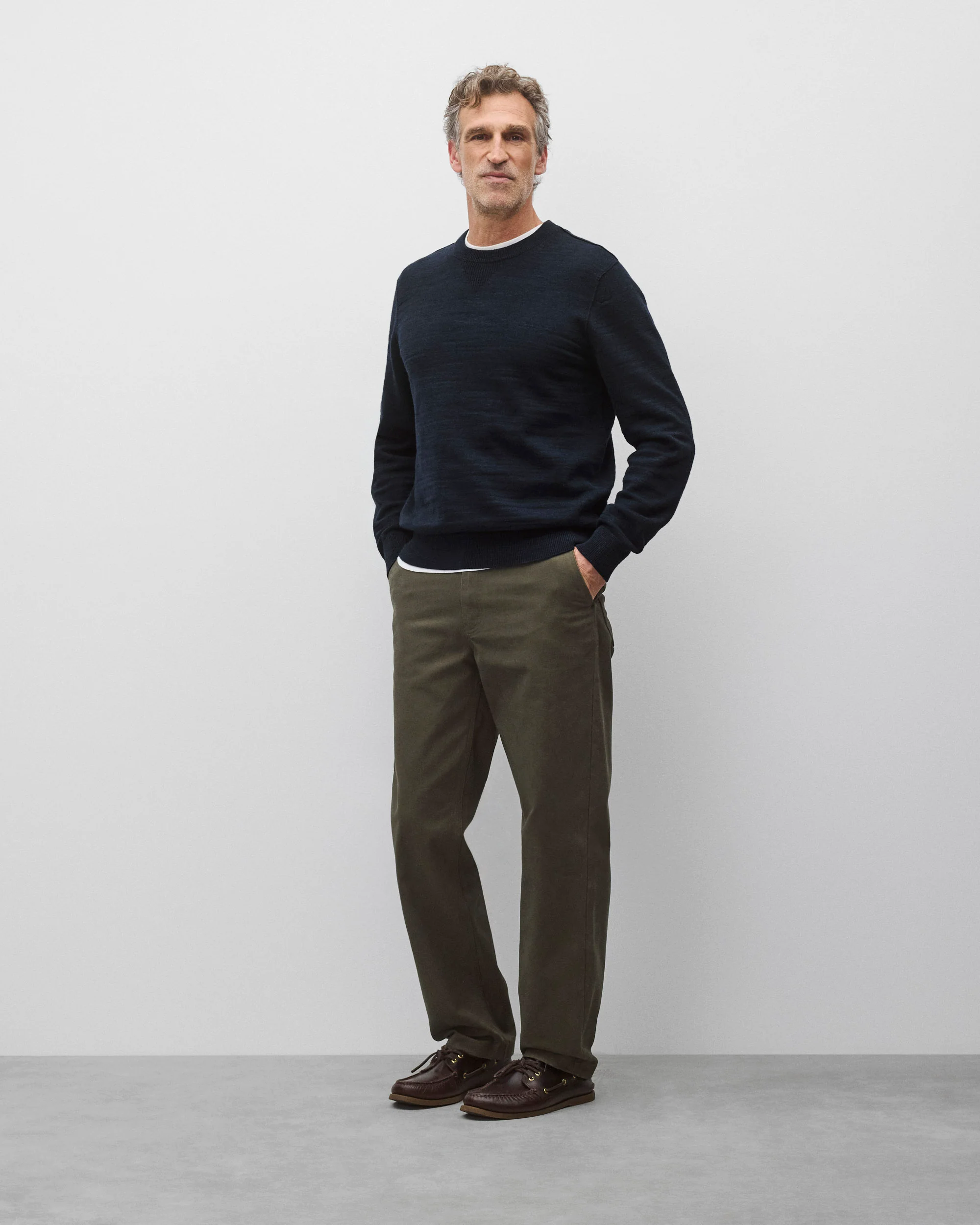 Cotton Slub Laurel Crewneck - Image 3