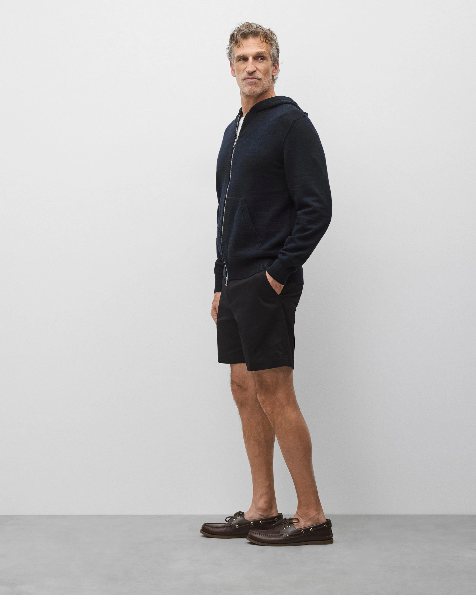 Cotton Slub Laurel Zip Hoodie - Image 4