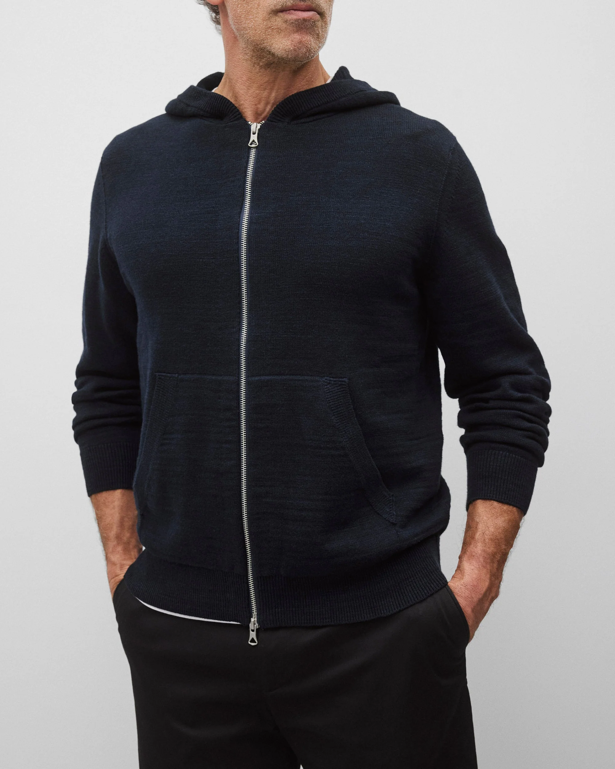 Cotton Slub Laurel Zip Hoodie - Image 6