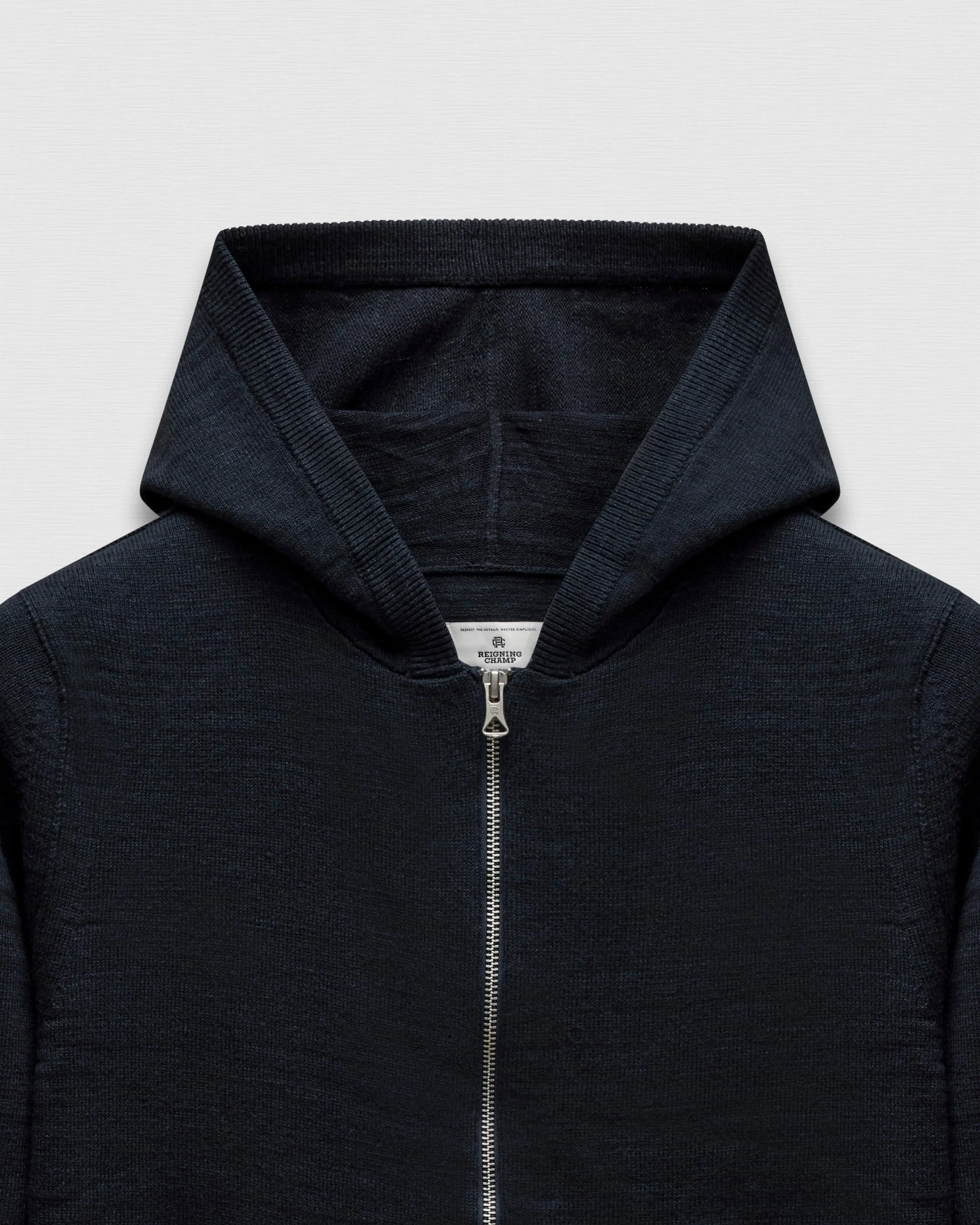 Cotton Slub Laurel Zip Hoodie - Image 8