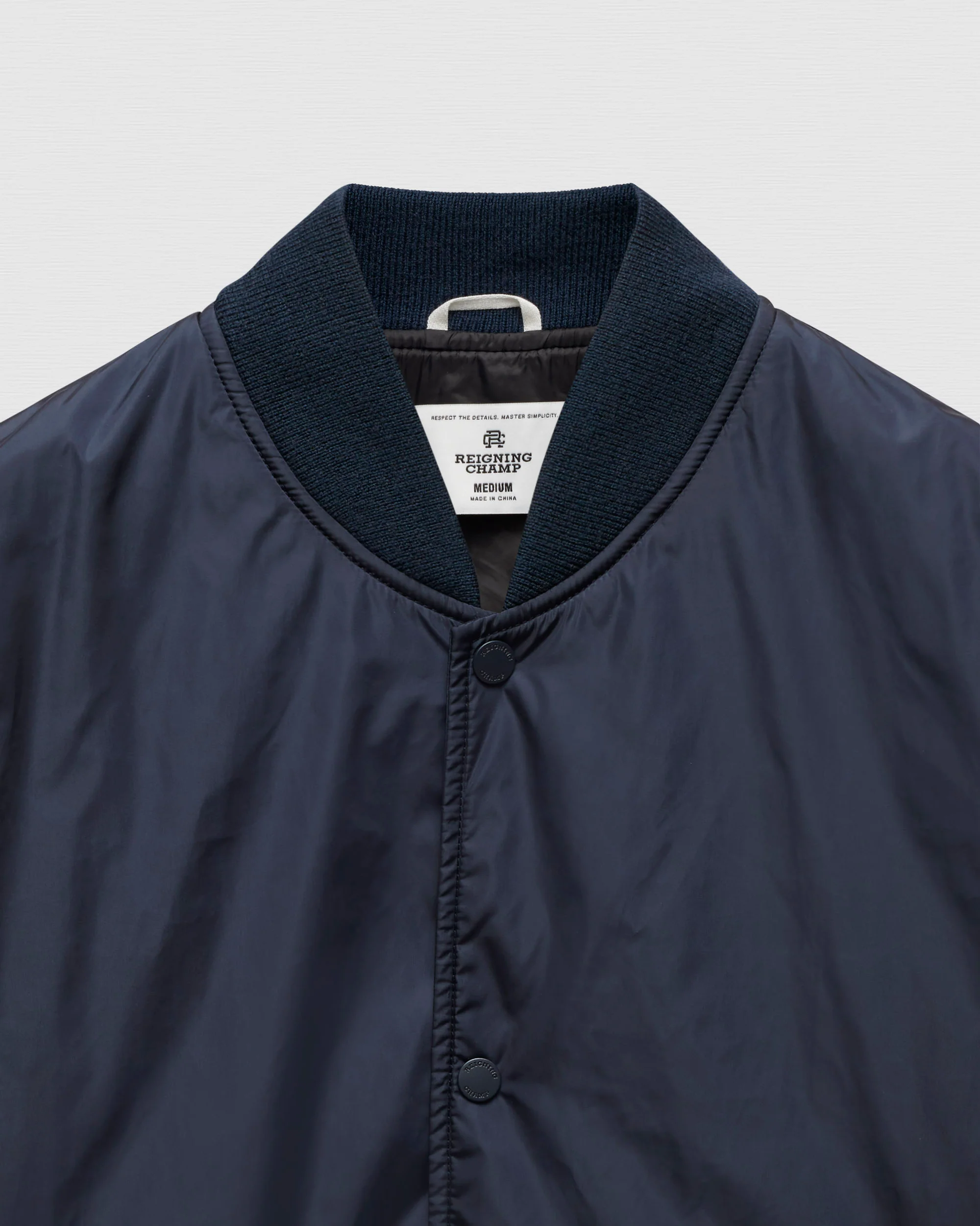Econyl Satin Nylon Stadium Jacket - Image 10