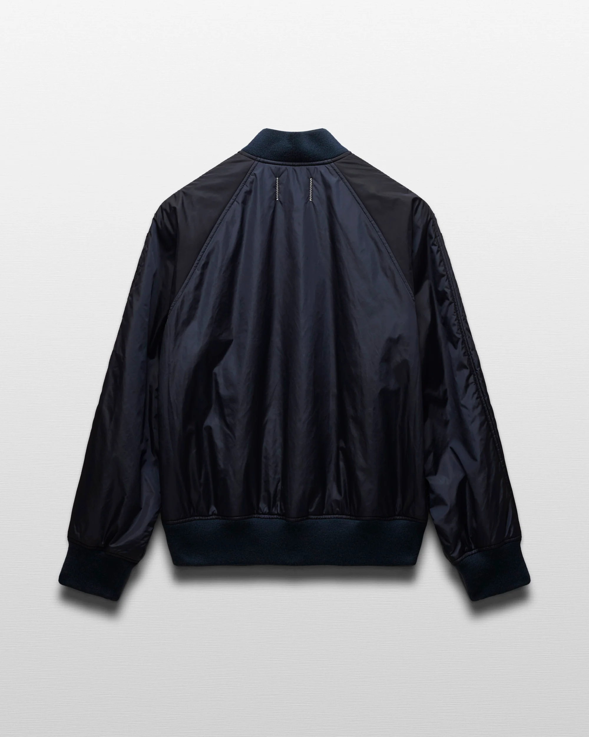 Econyl Satin Nylon Stadium Jacket - Image 9