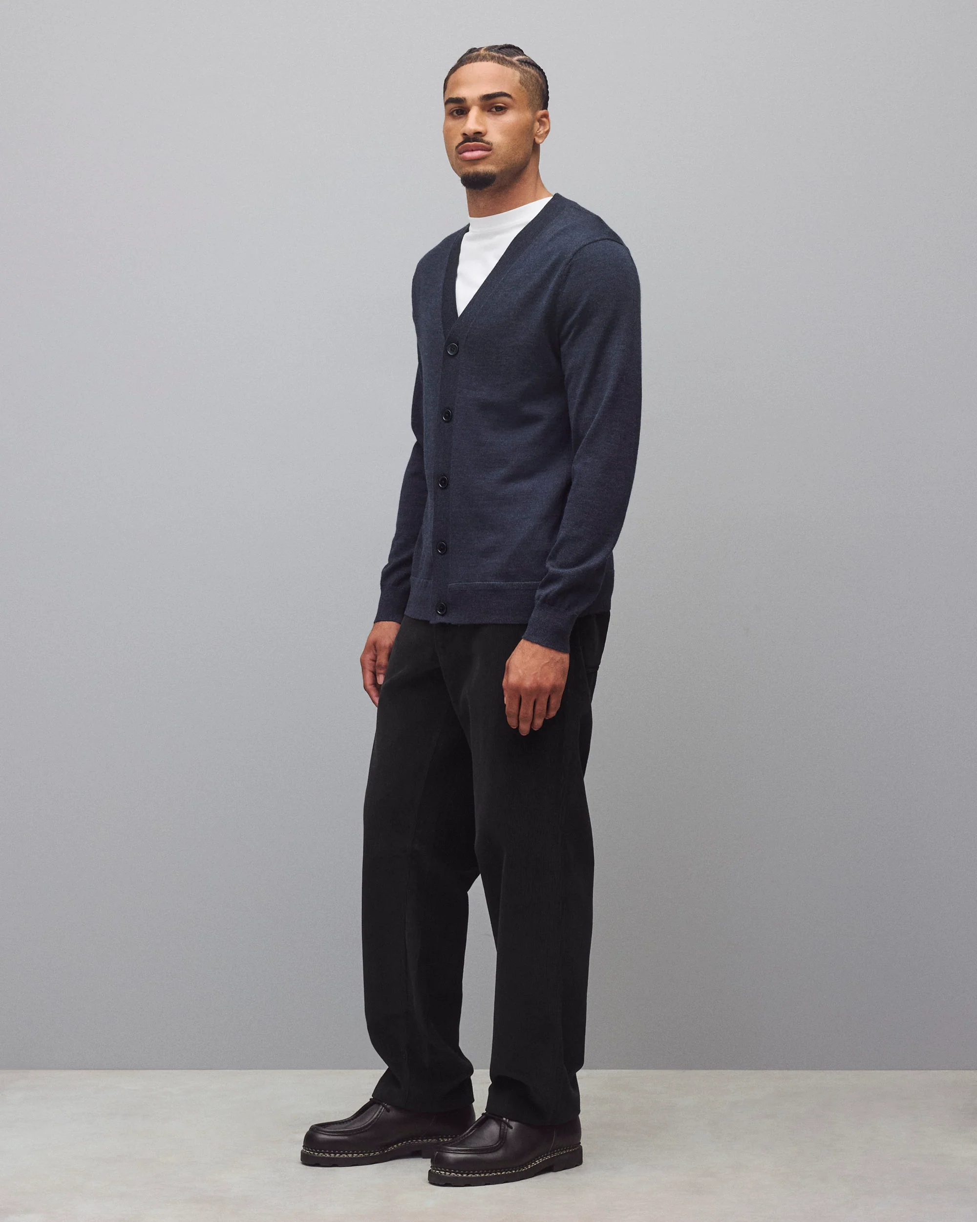 Lightweight Merino Harry Cardigan - Image 3