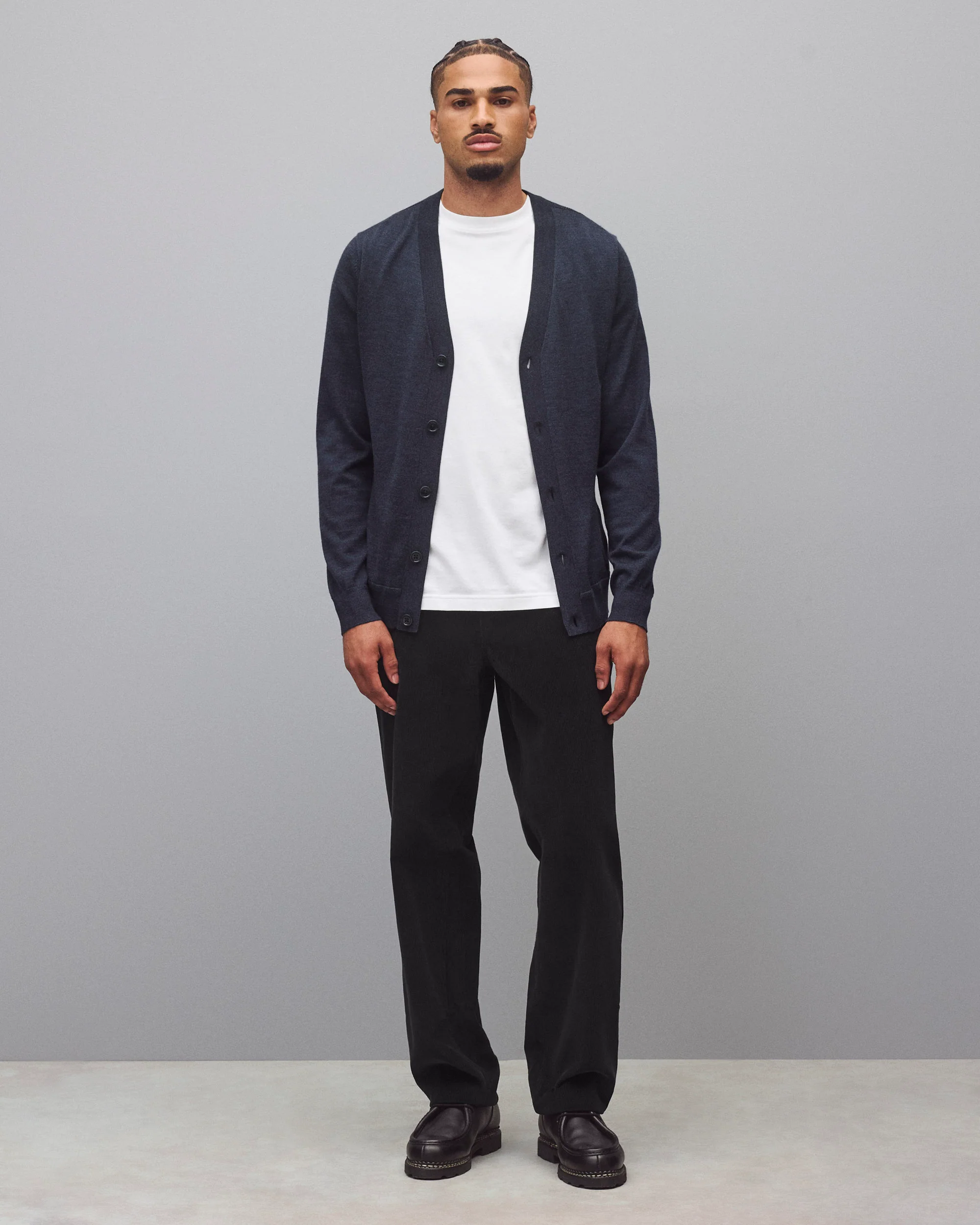 Lightweight Merino Harry Cardigan - Image 5