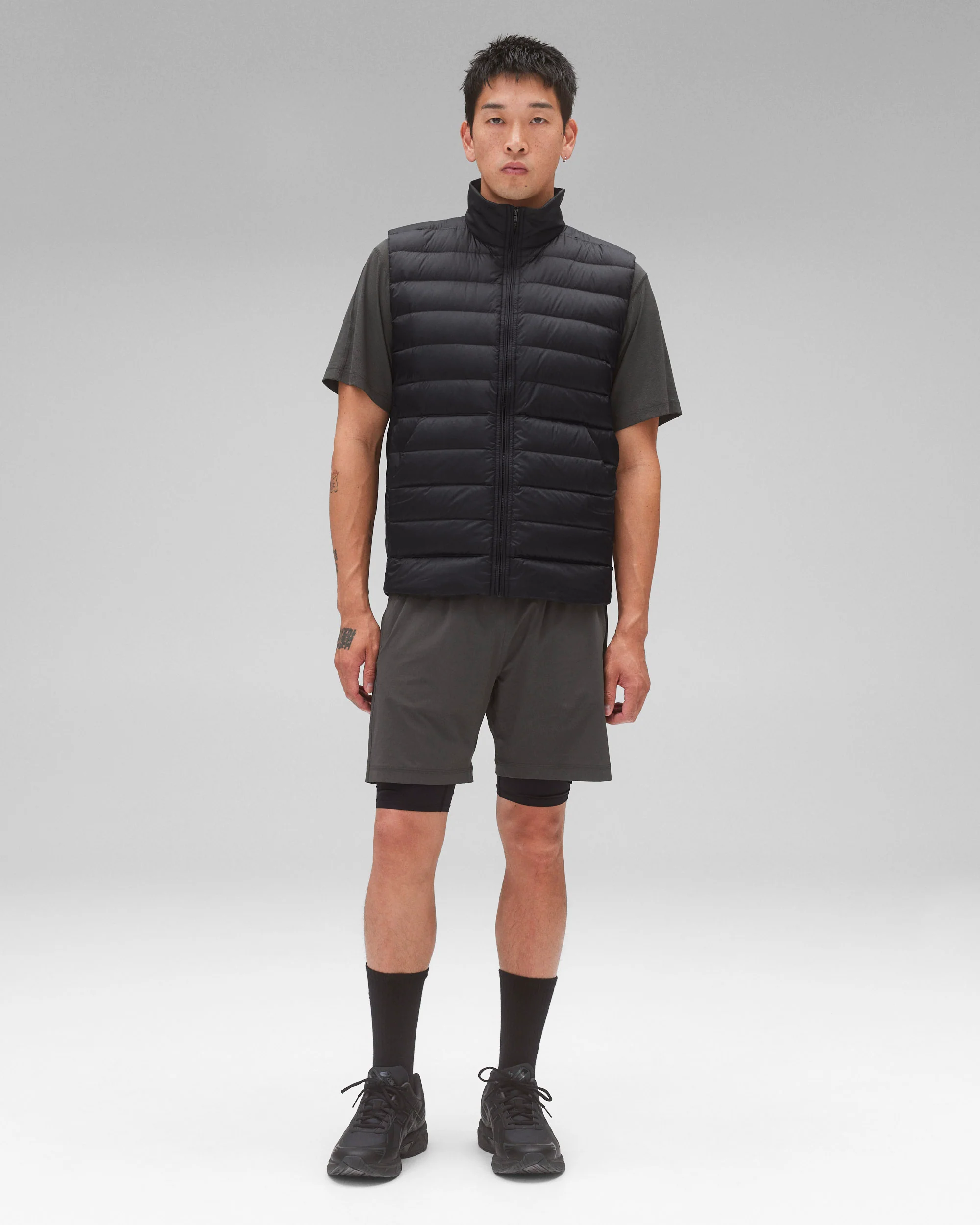 Lightweight Taffeta Warm Up Vest - Image 3