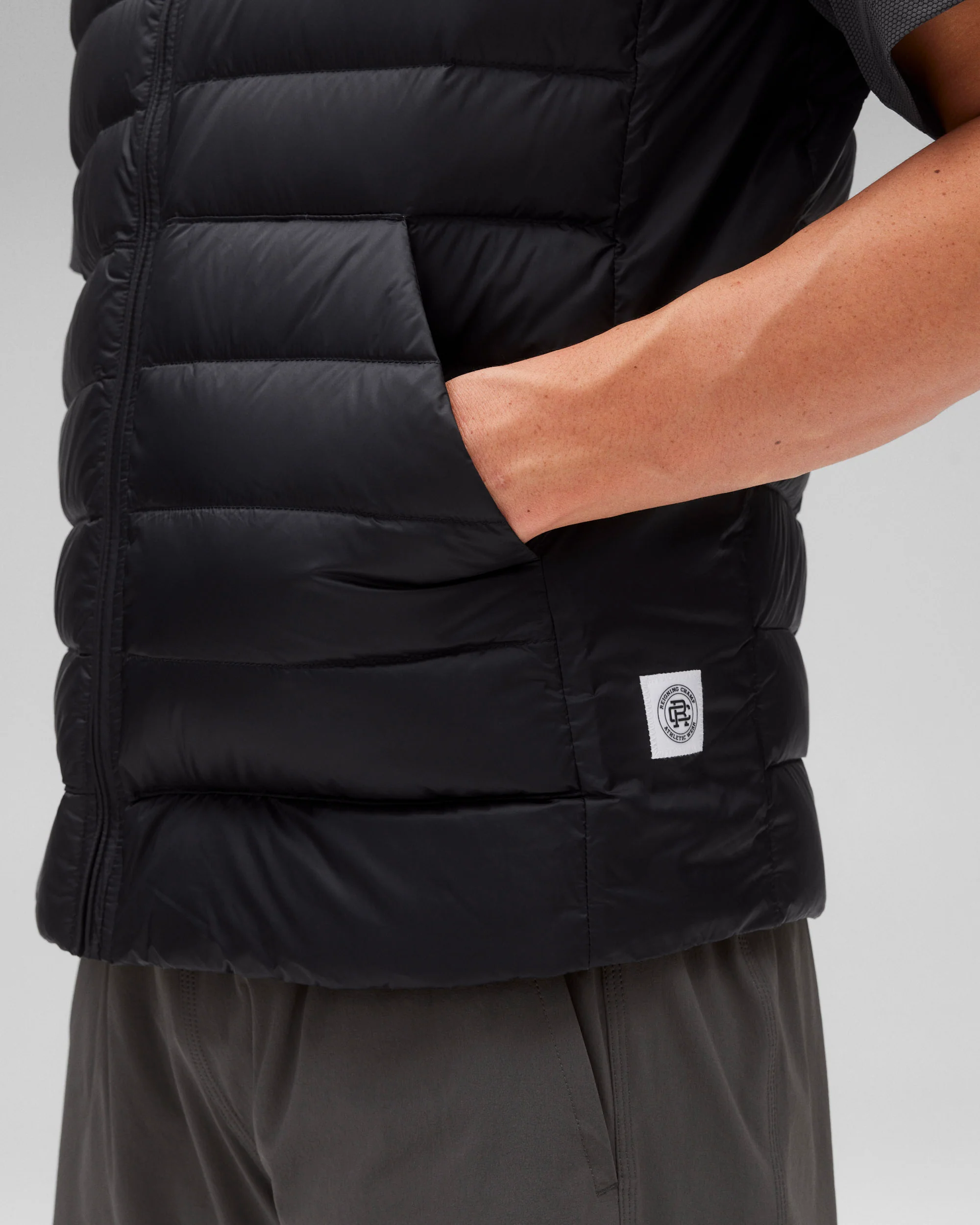Lightweight Taffeta Warm Up Vest - Image 6