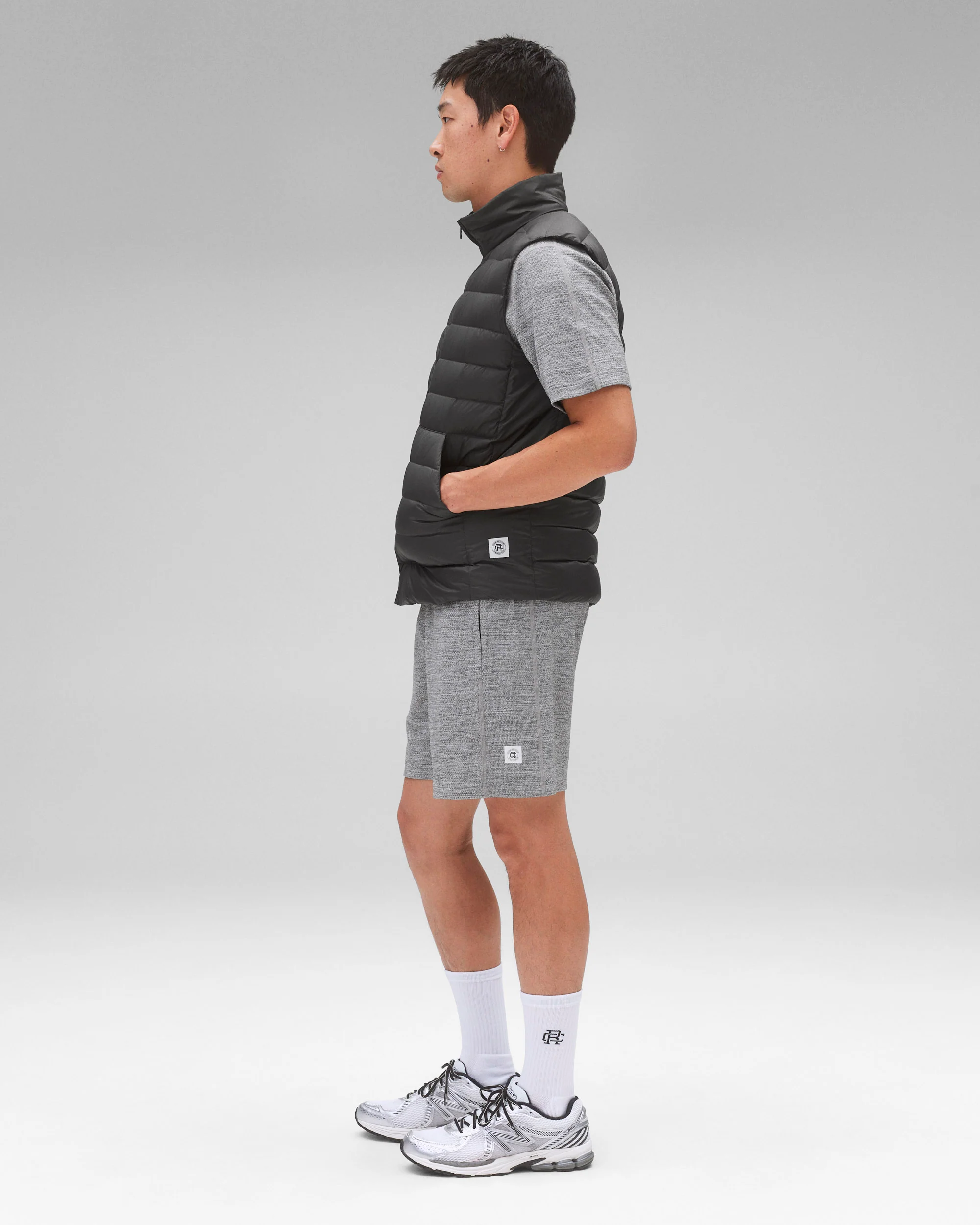 Lightweight Taffeta Warm Up Vest - Image 4