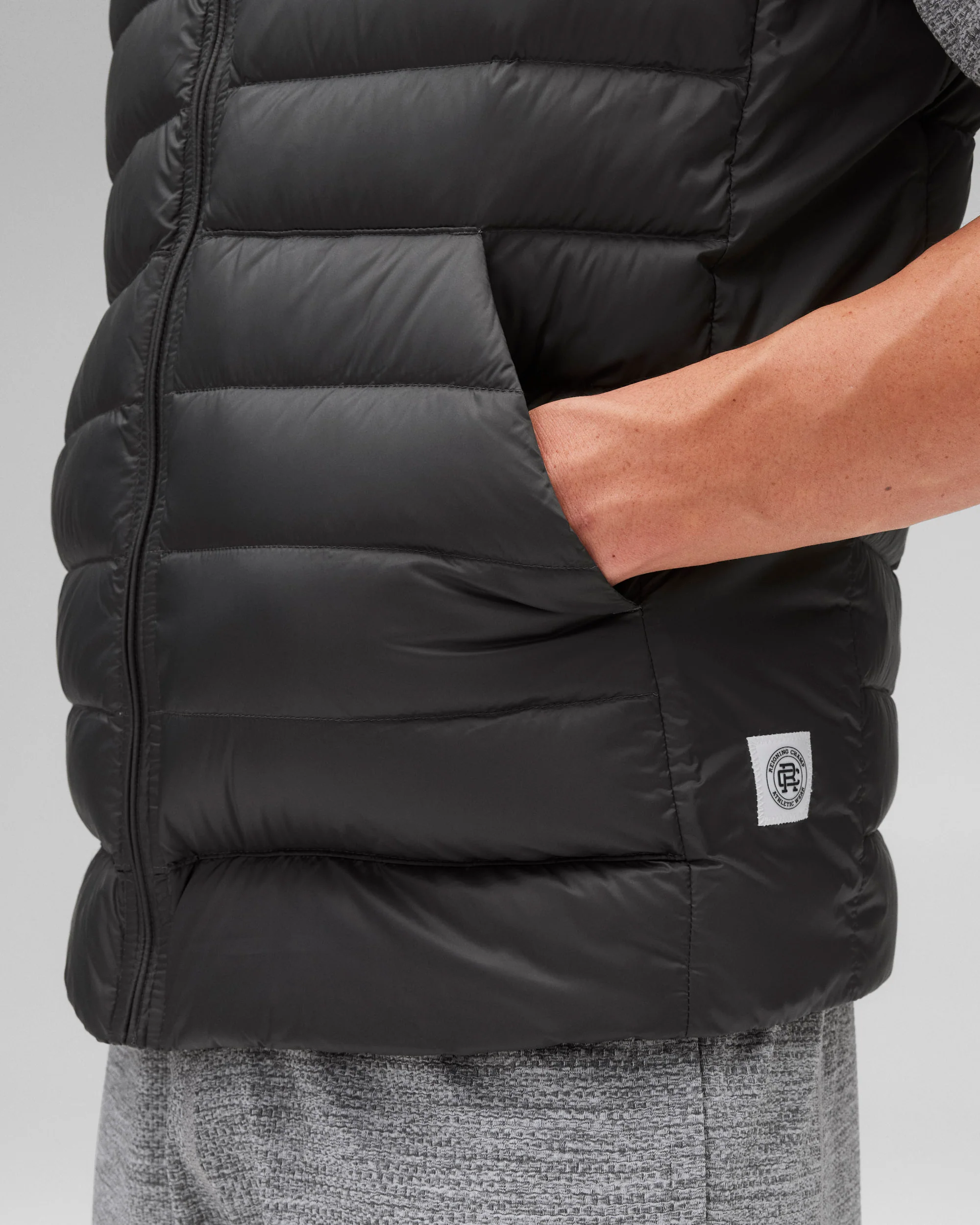 Lightweight Taffeta Warm Up Vest - Image 7