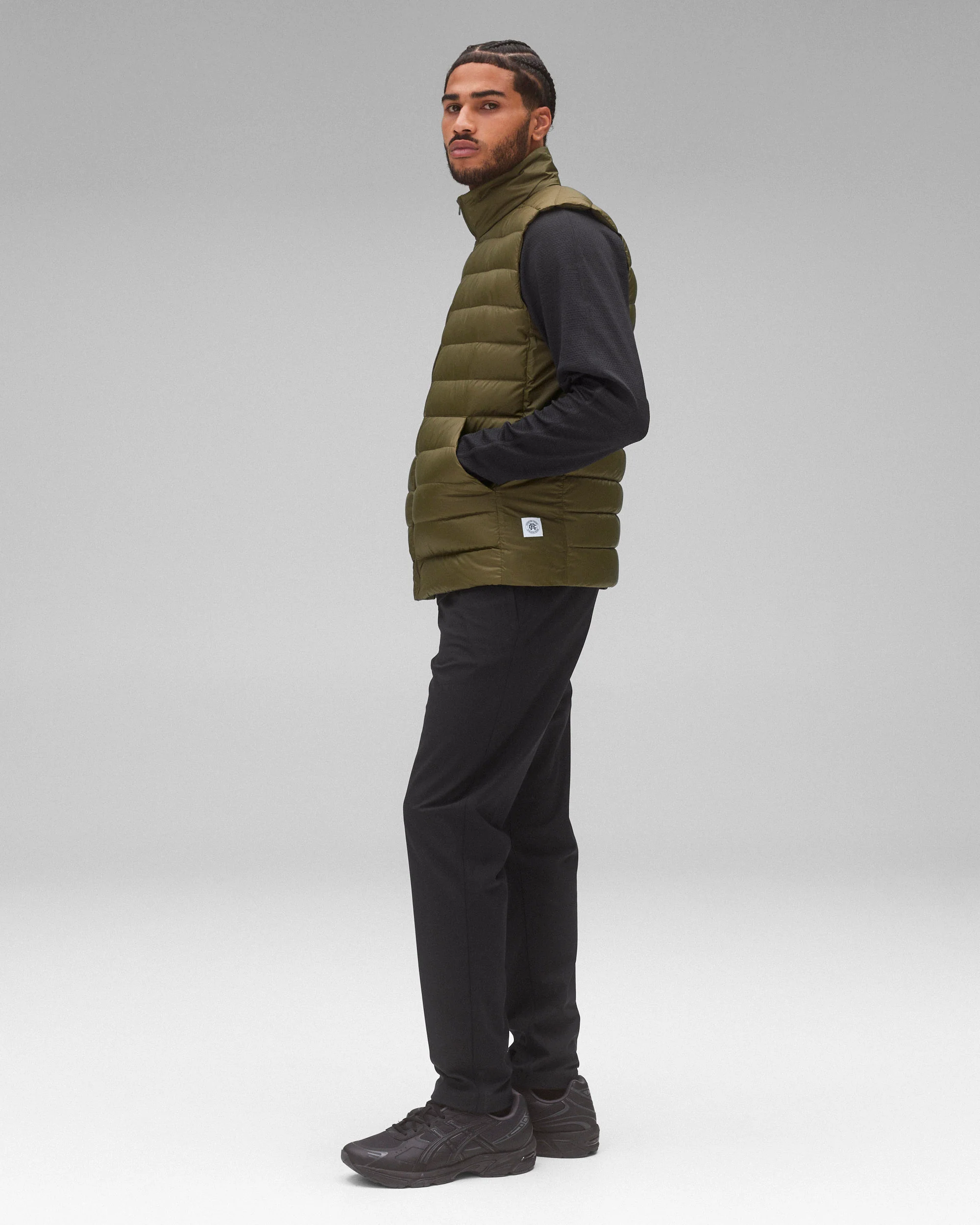 Lightweight Taffeta Warm Up Vest - Image 4
