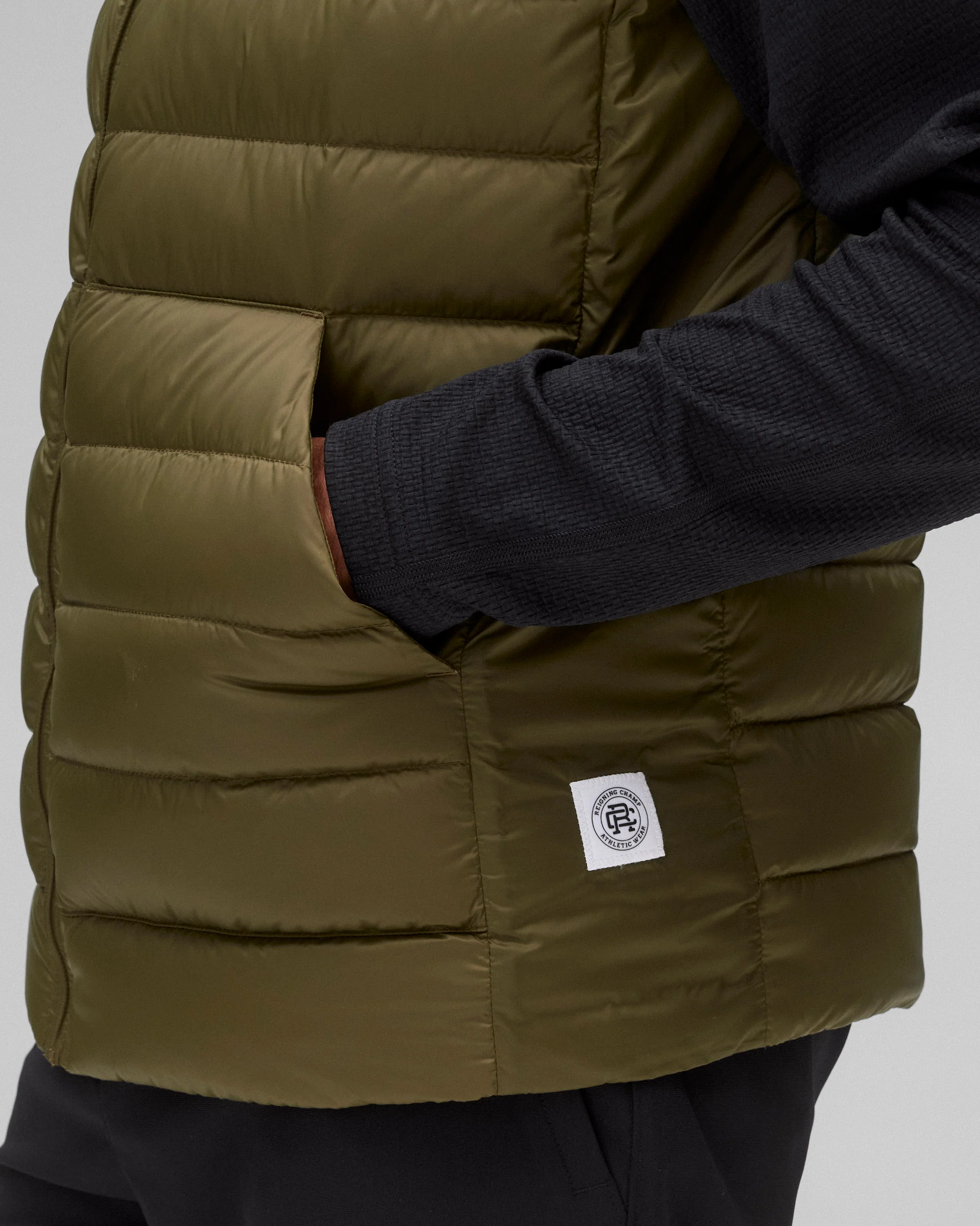 Lightweight Taffeta Warm Up Vest - Image 7