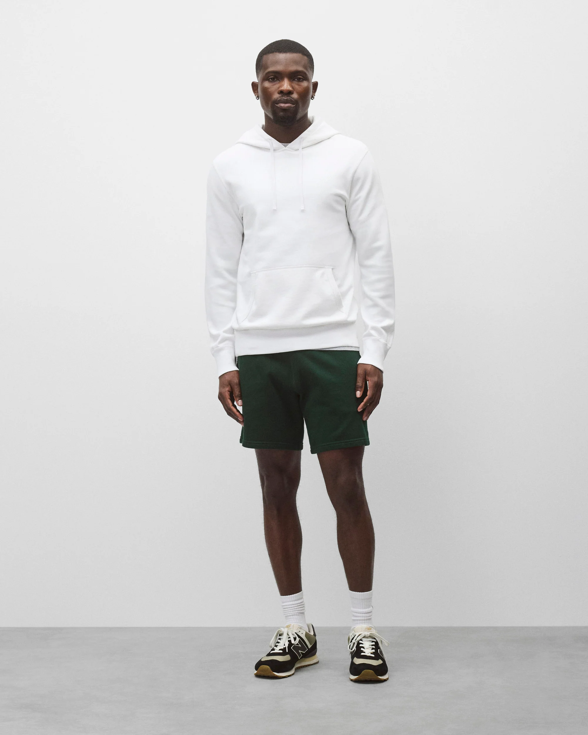 Lightweight Terry Slim Hoodie - Image 3