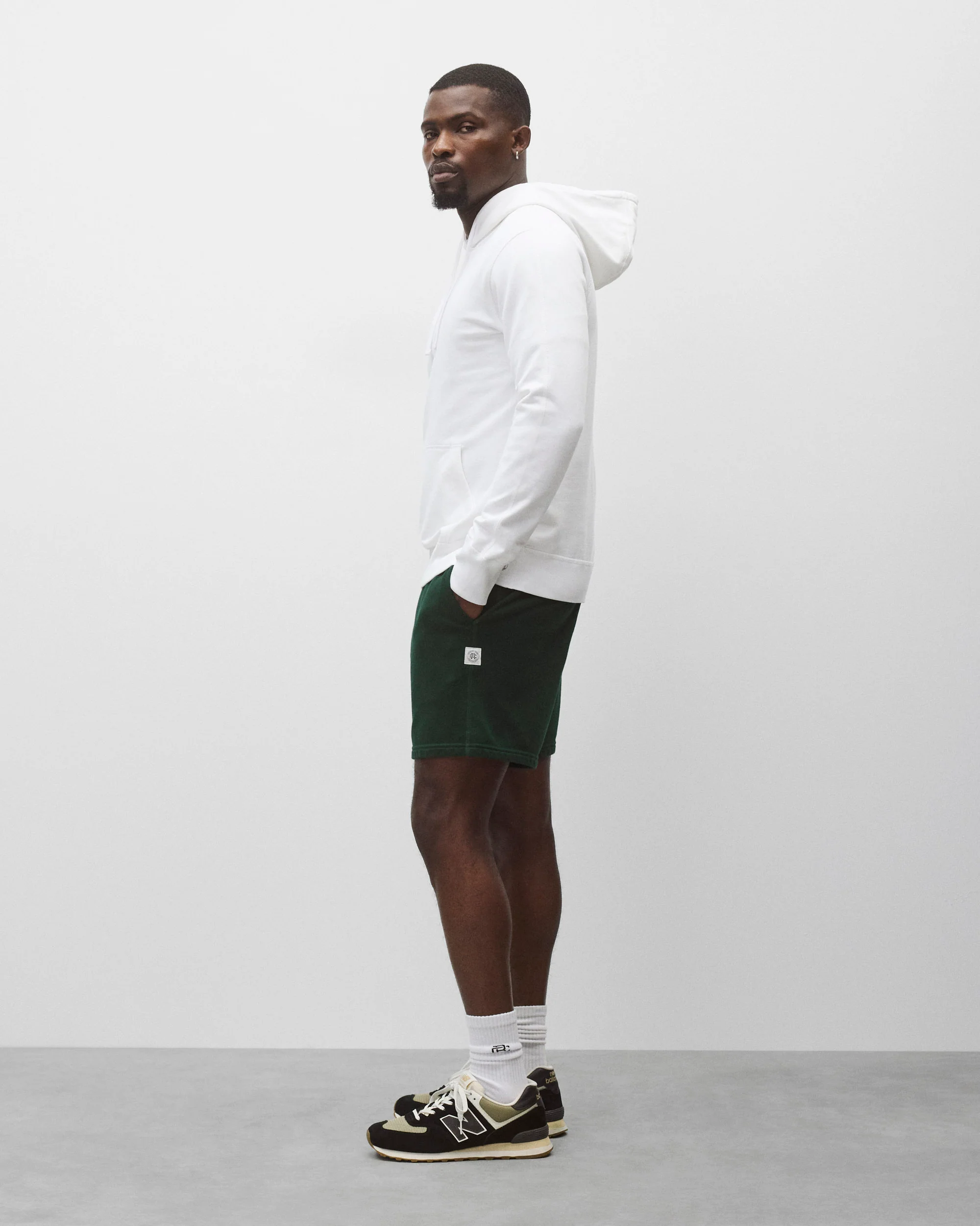 Lightweight Terry Slim Hoodie - Image 4