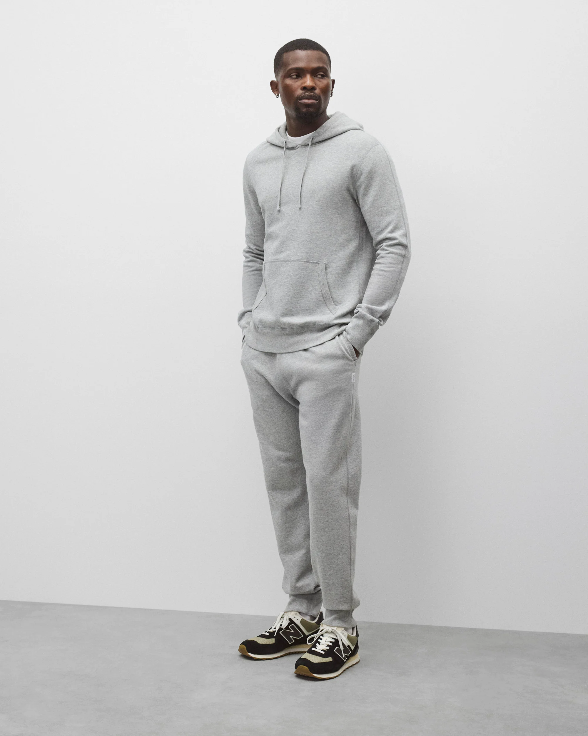 Lightweight Terry Slim Hoodie - Image 3