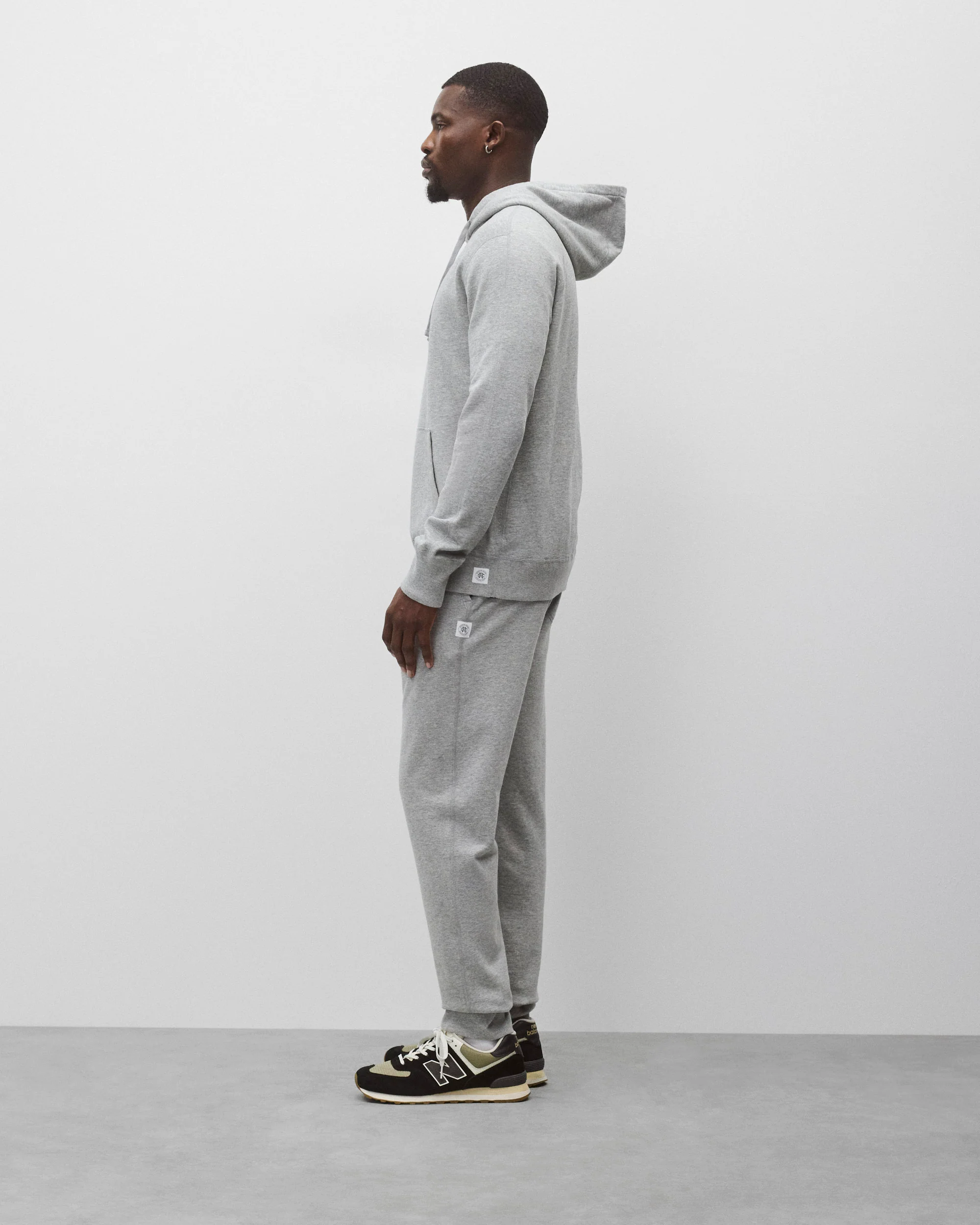 Lightweight Terry Slim Hoodie - Image 4