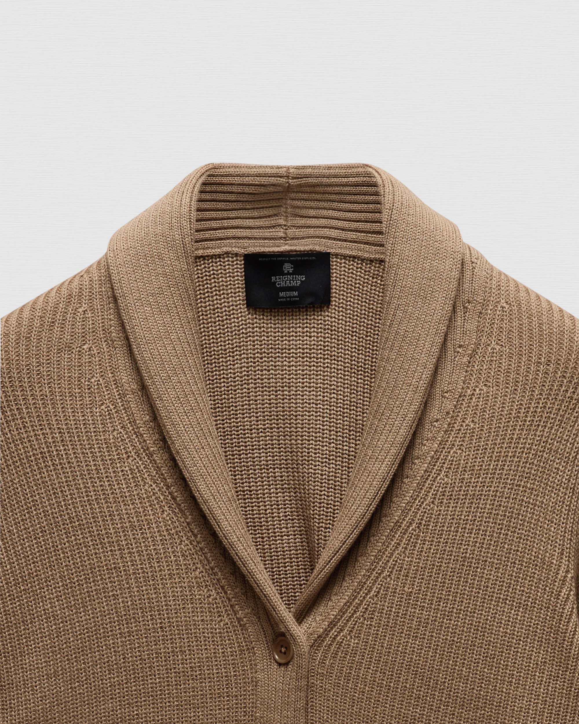 Merino Rib Vinnie Shawl Cardigan - Image 7