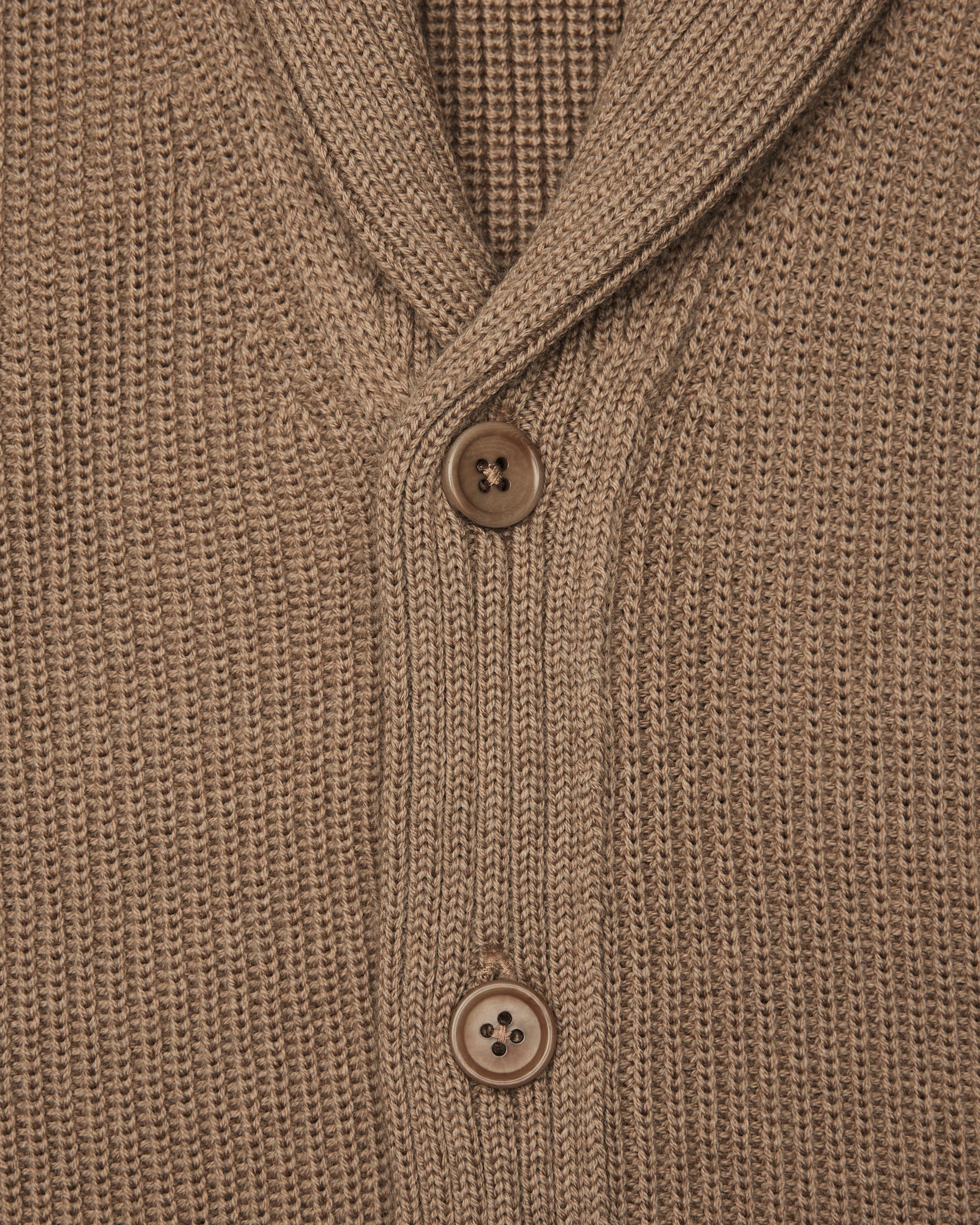 Merino Rib Vinnie Shawl Cardigan - Image 8