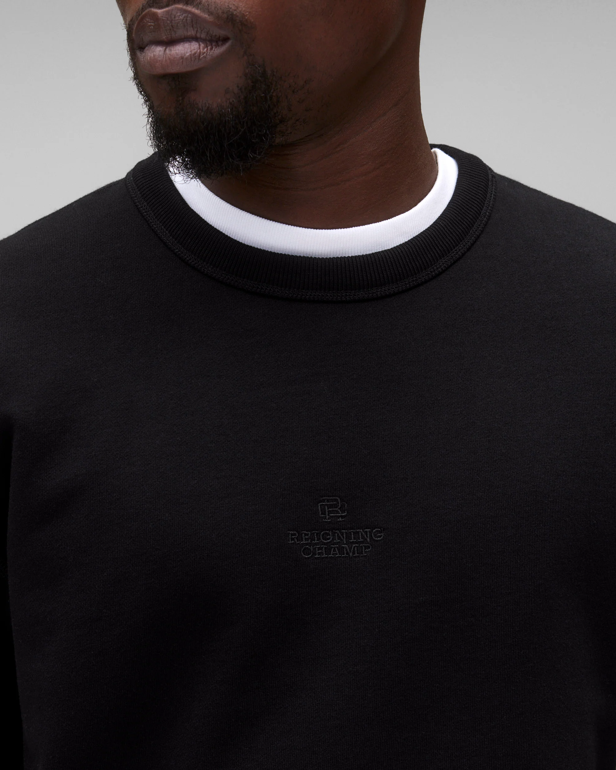Midweight Terry Lockup Standard Crewneck - Image 3
