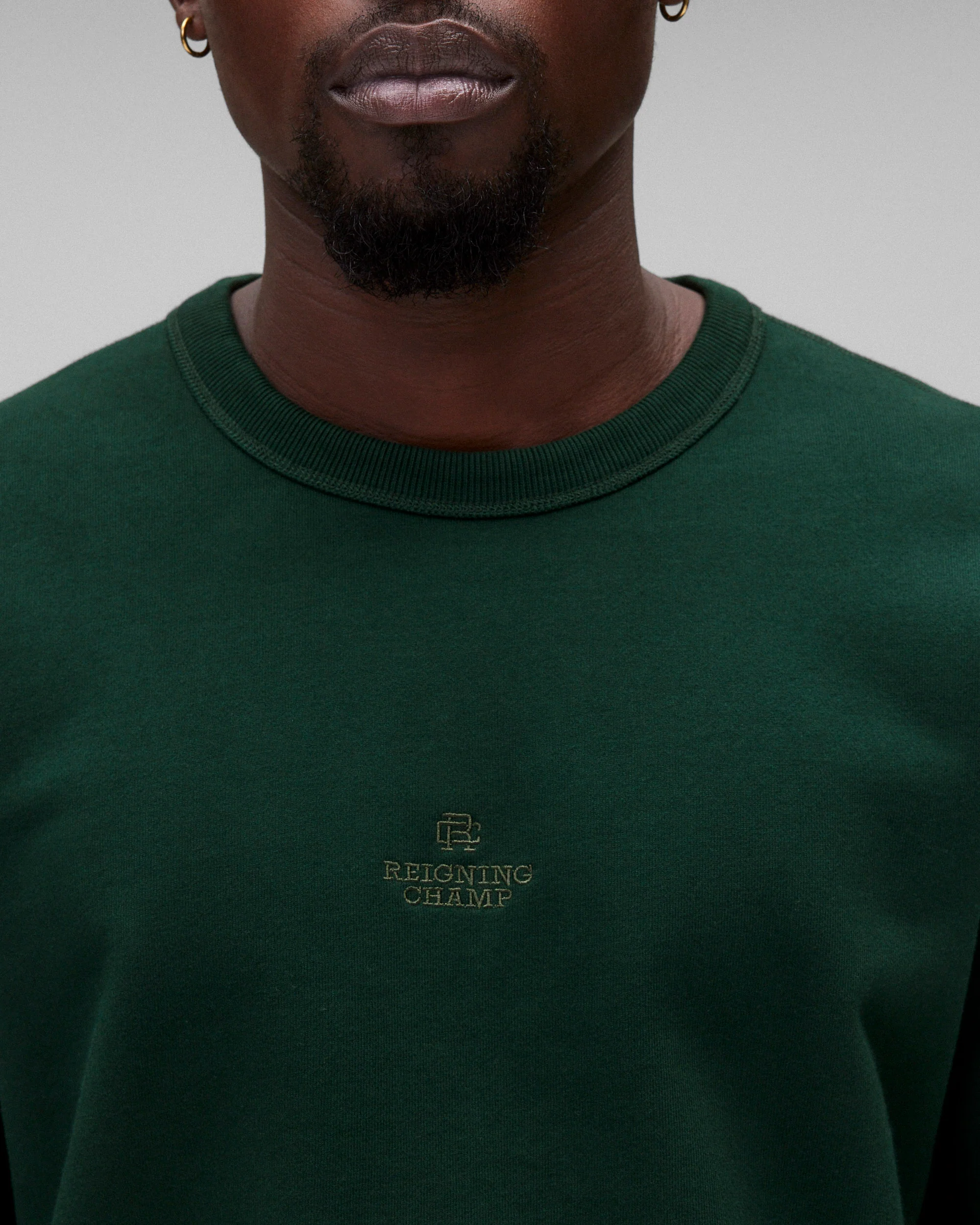 Midweight Terry Lockup Standard Crewneck - Image 3