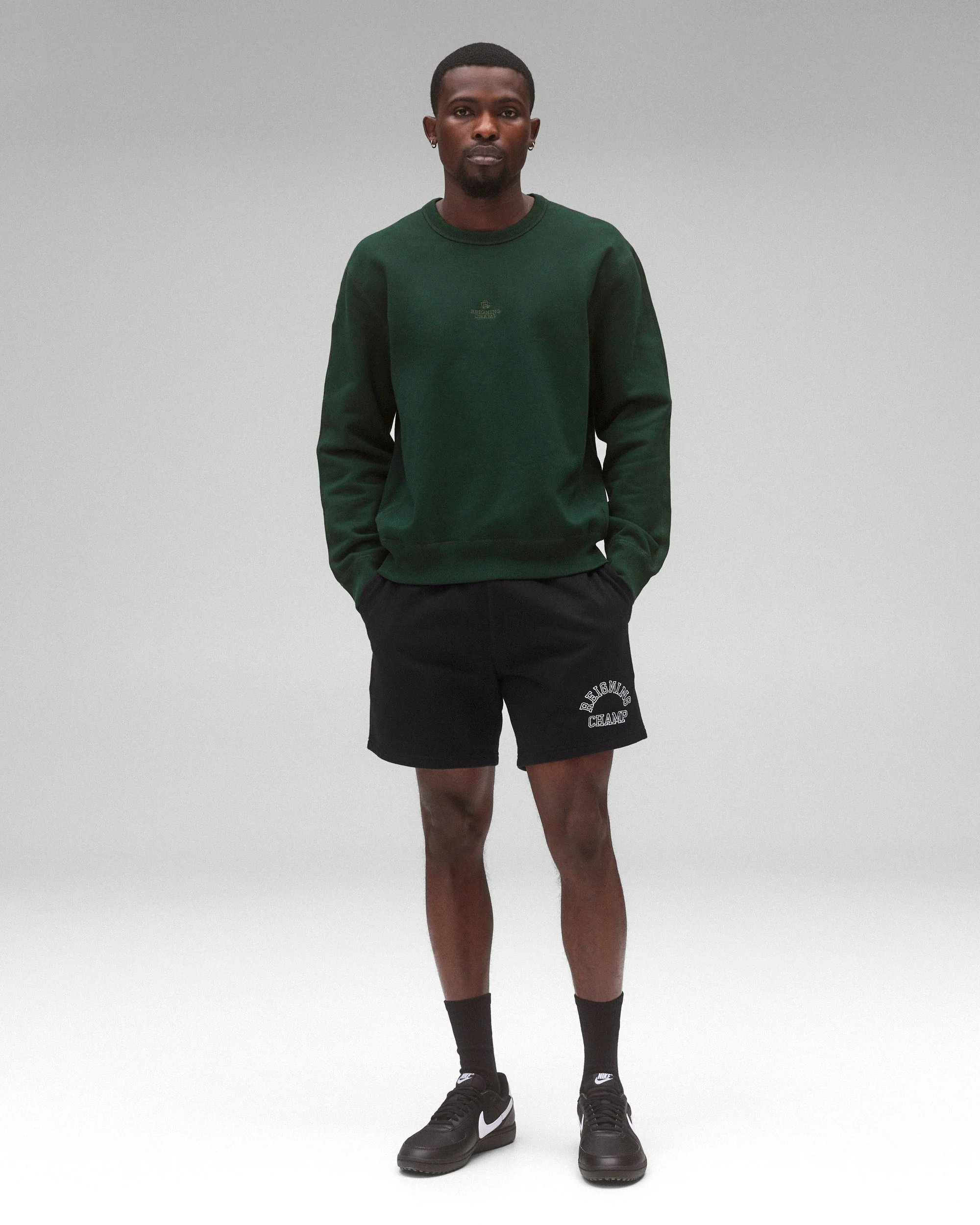 Midweight Terry Lockup Standard Crewneck - Image 4