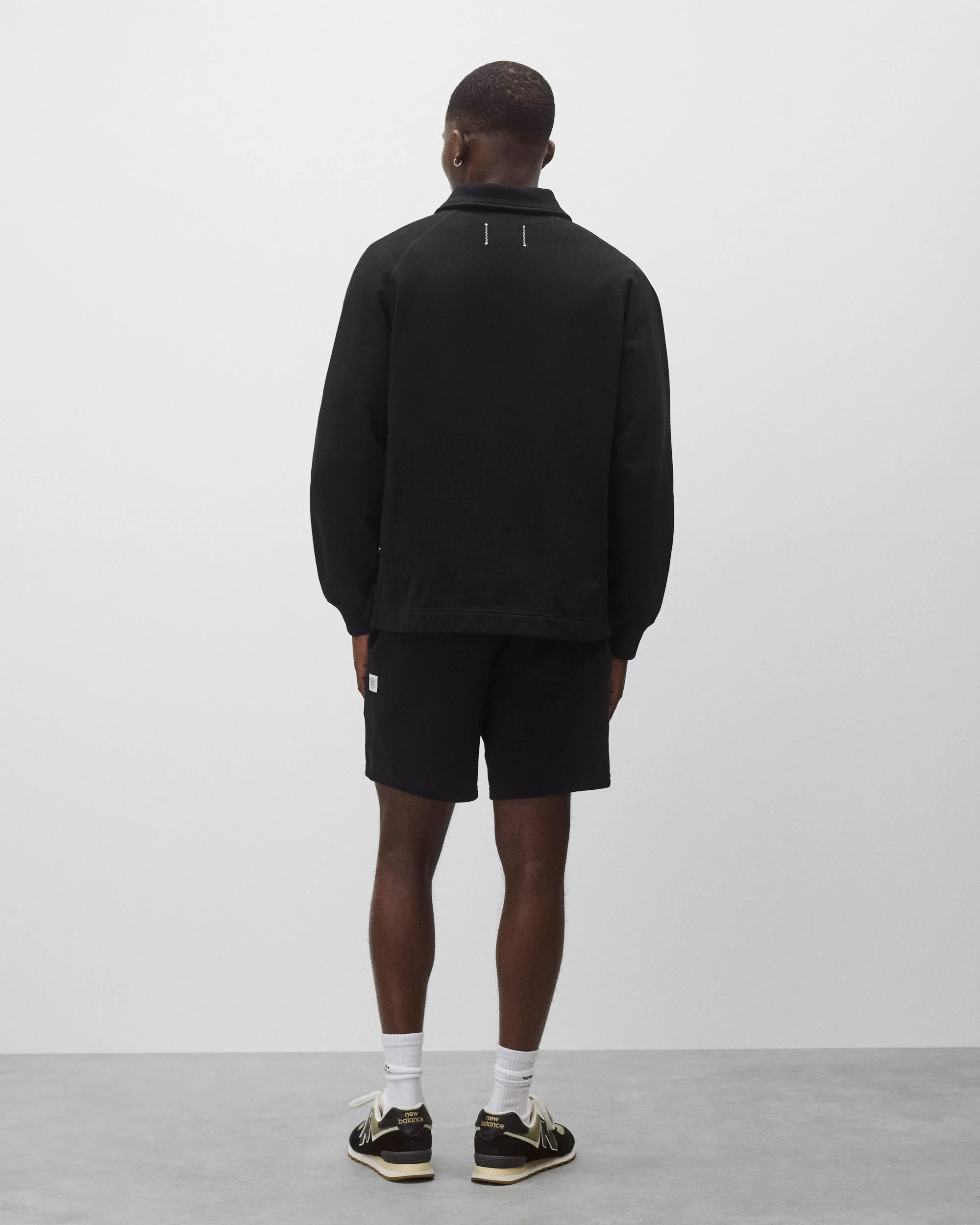 Midweight Terry Monogram Standard Rugby Sweatshirt - Image 5