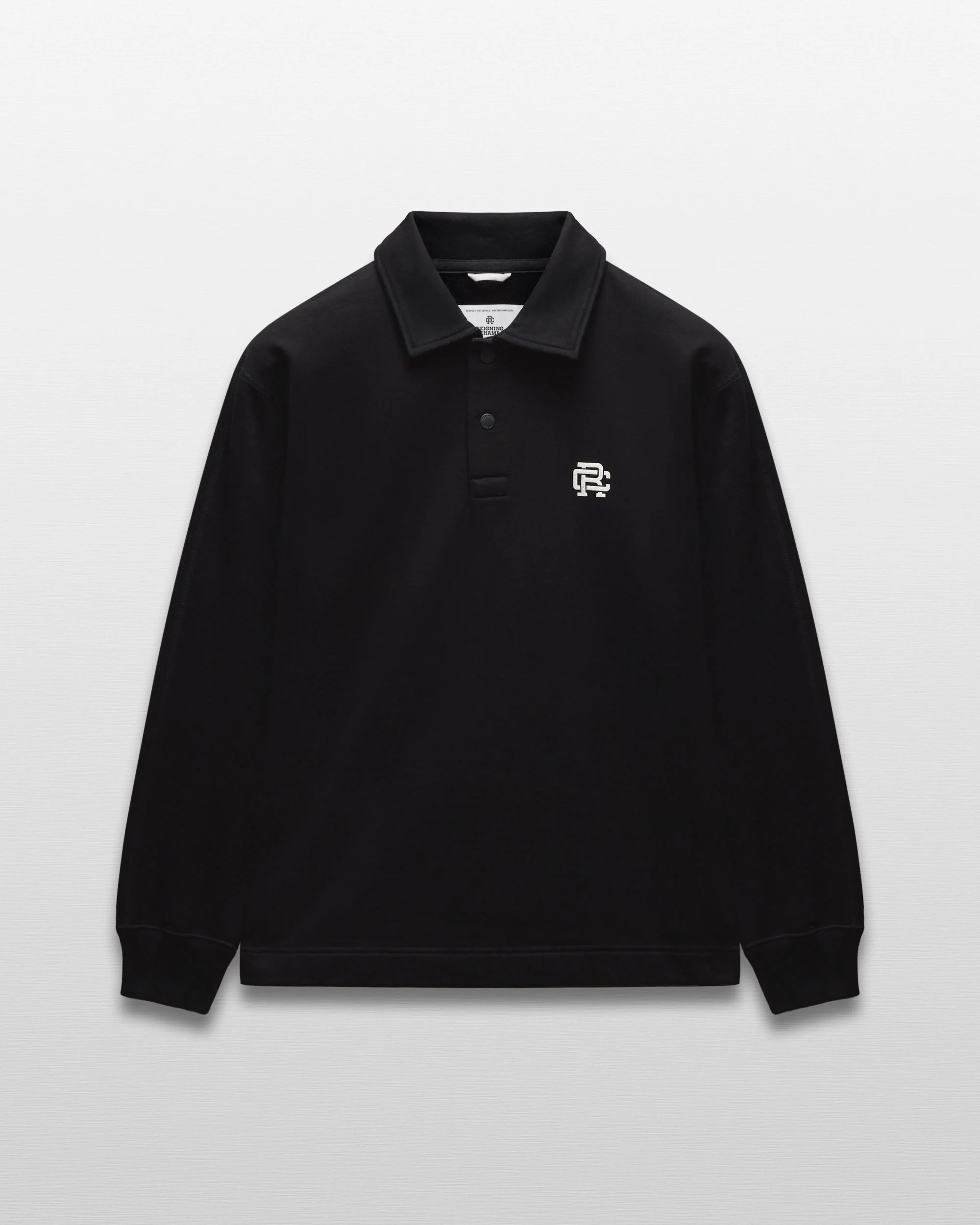 Midweight Terry Monogram Standard Rugby Sweatshirt - Image 7