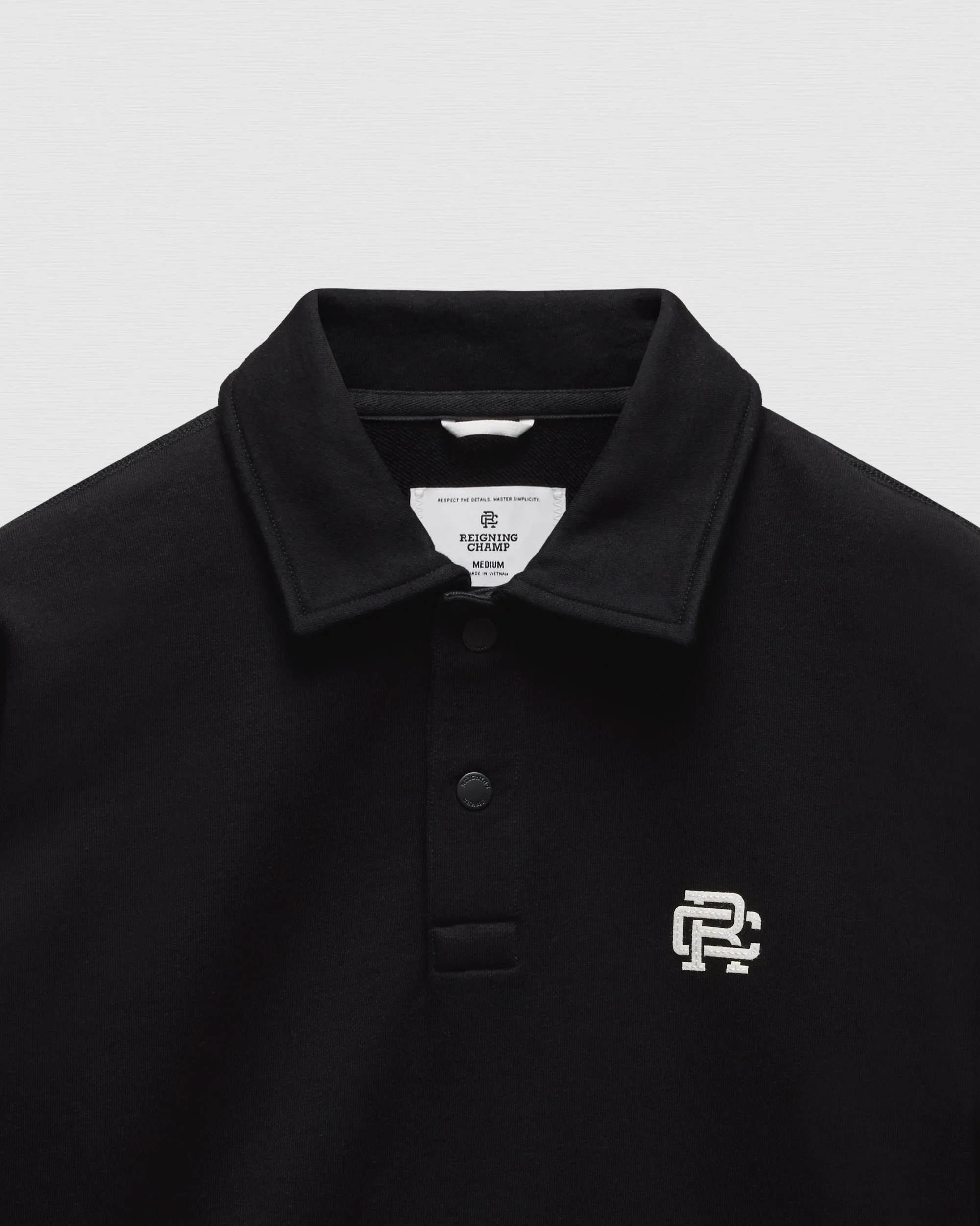 Midweight Terry Monogram Standard Rugby Sweatshirt - Image 8