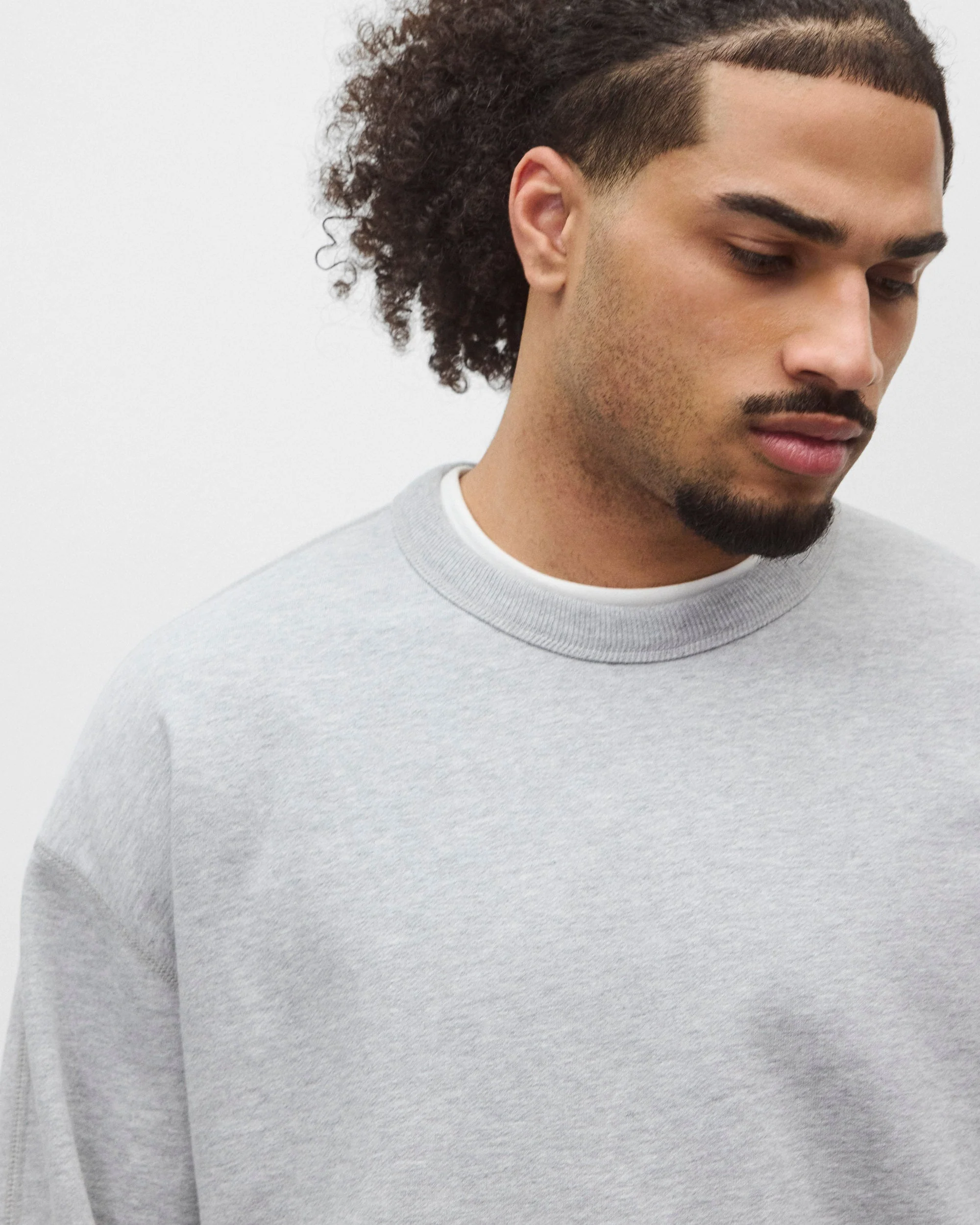Midweight Terry Relaxed Crewneck - Image 6