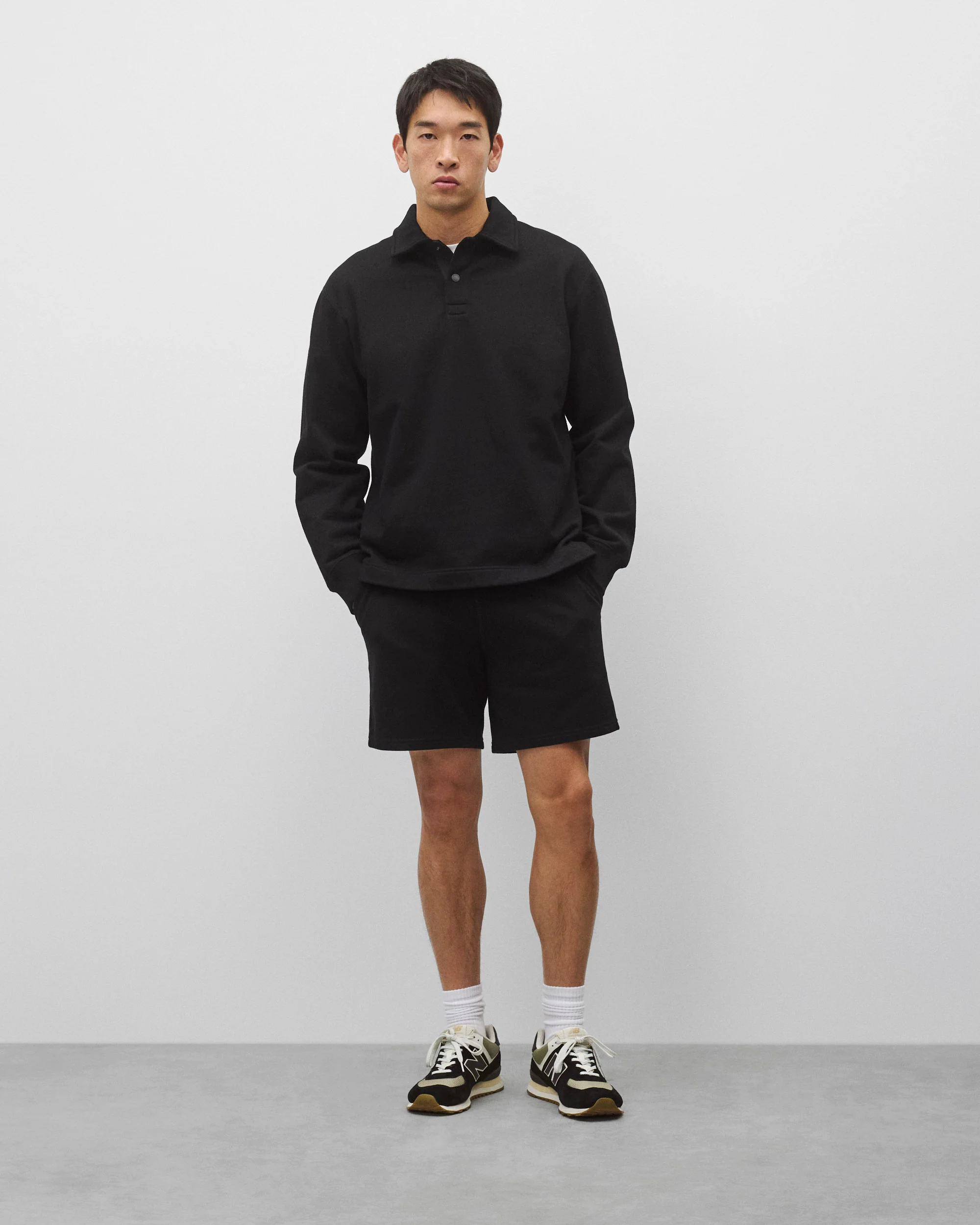 Midweight Terry Rugby Standard Sweatshirt - Image 3