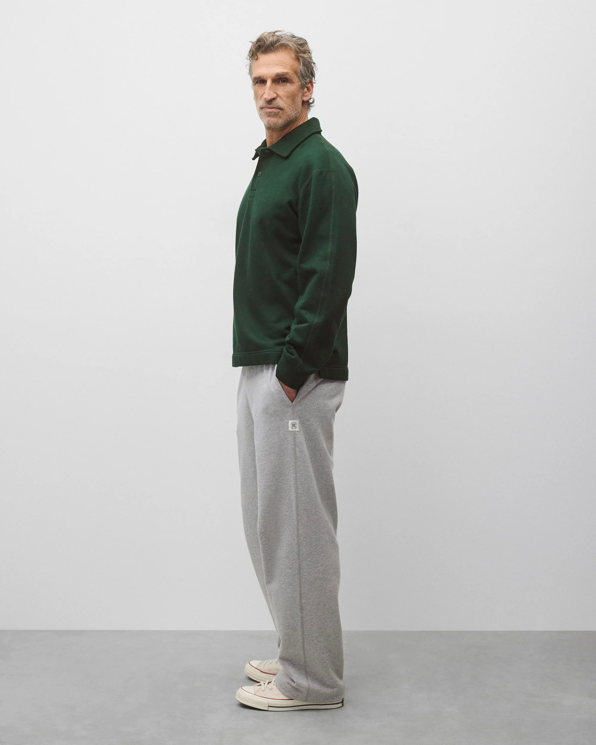 Midweight Terry Rugby Standard Sweatshirt - Image 4