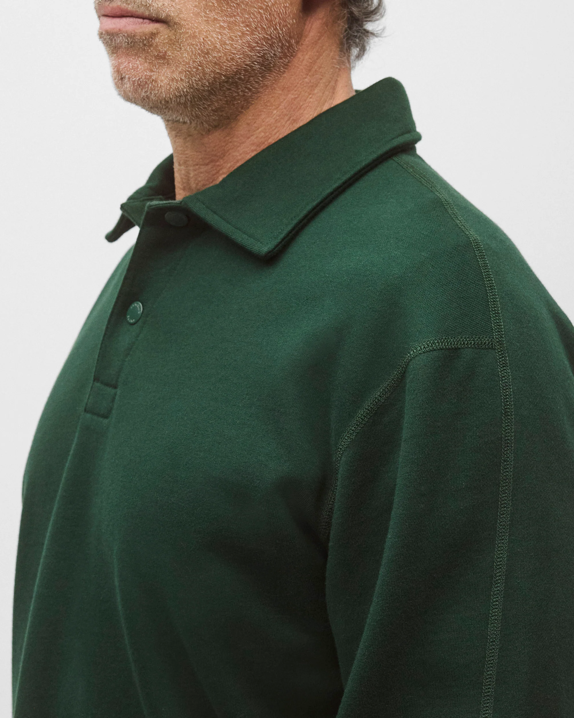 Midweight Terry Rugby Standard Sweatshirt - Image 6