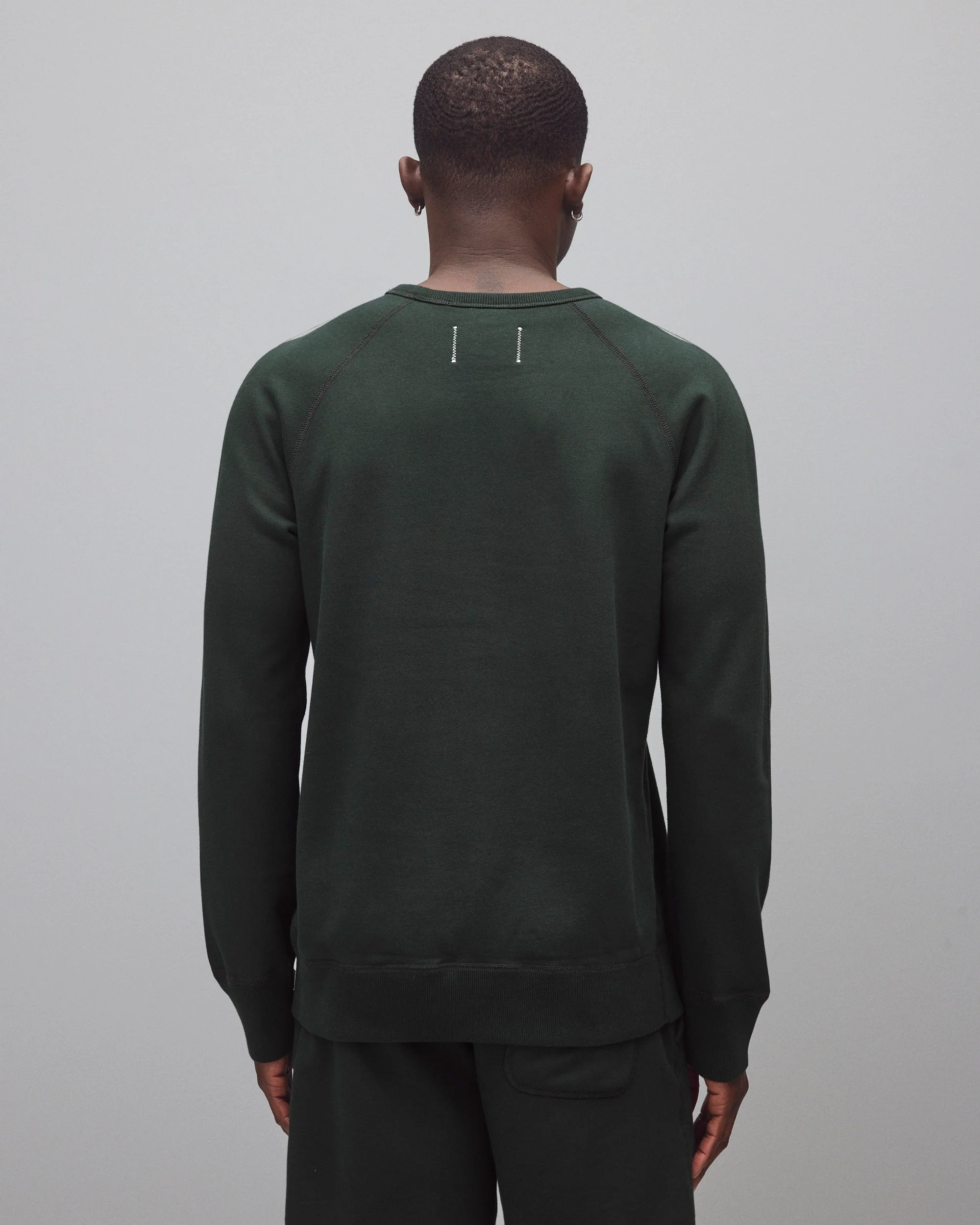 Midweight Terry Slim Crewneck - Image 5