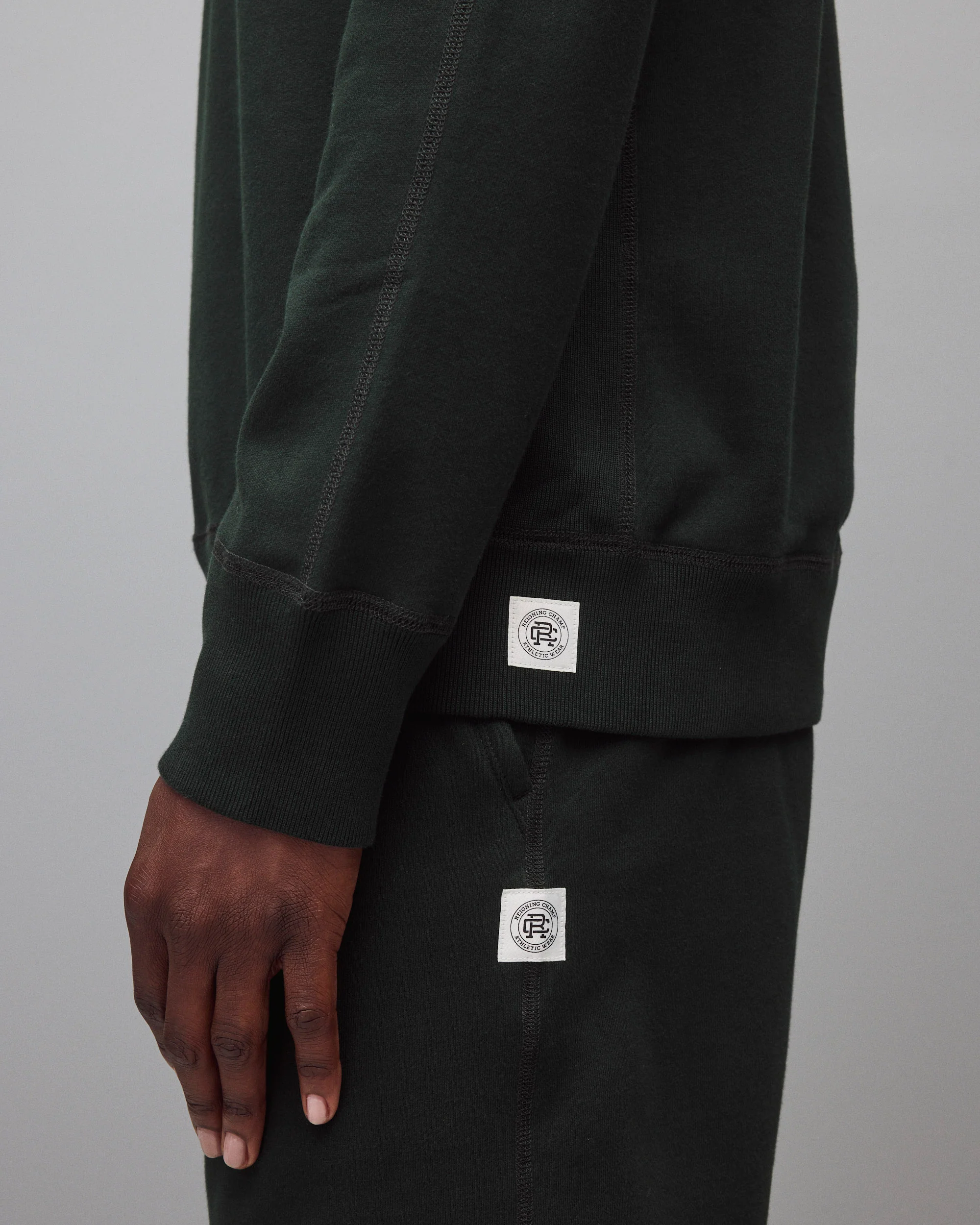 Midweight Terry Slim Crewneck - Image 6