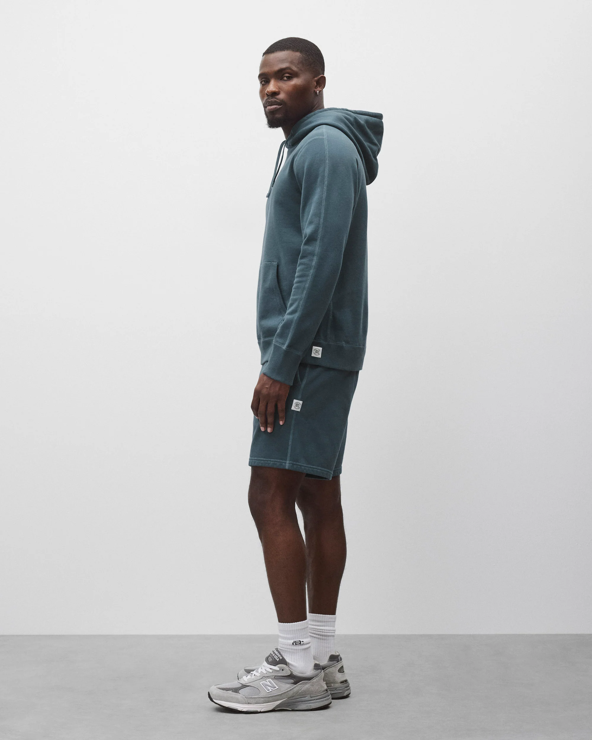 Midweight Terry Slim Hoodie - Image 4