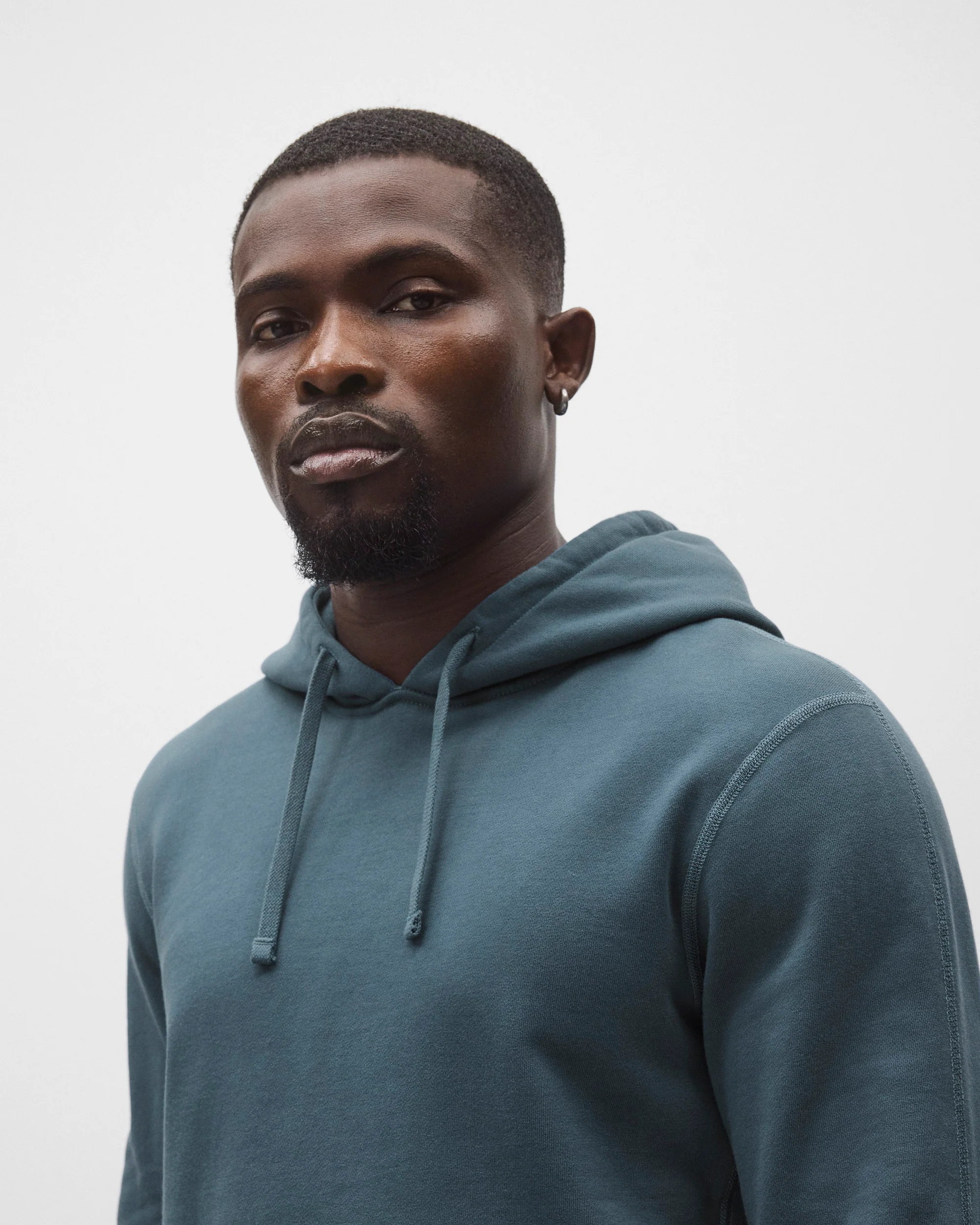 Midweight Terry Slim Hoodie - Image 6