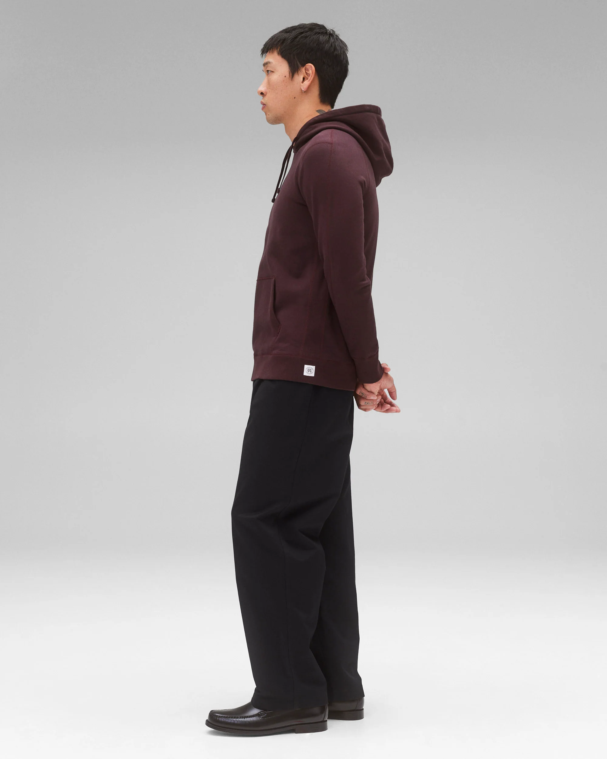 Midweight Terry Slim Hoodie - Image 4
