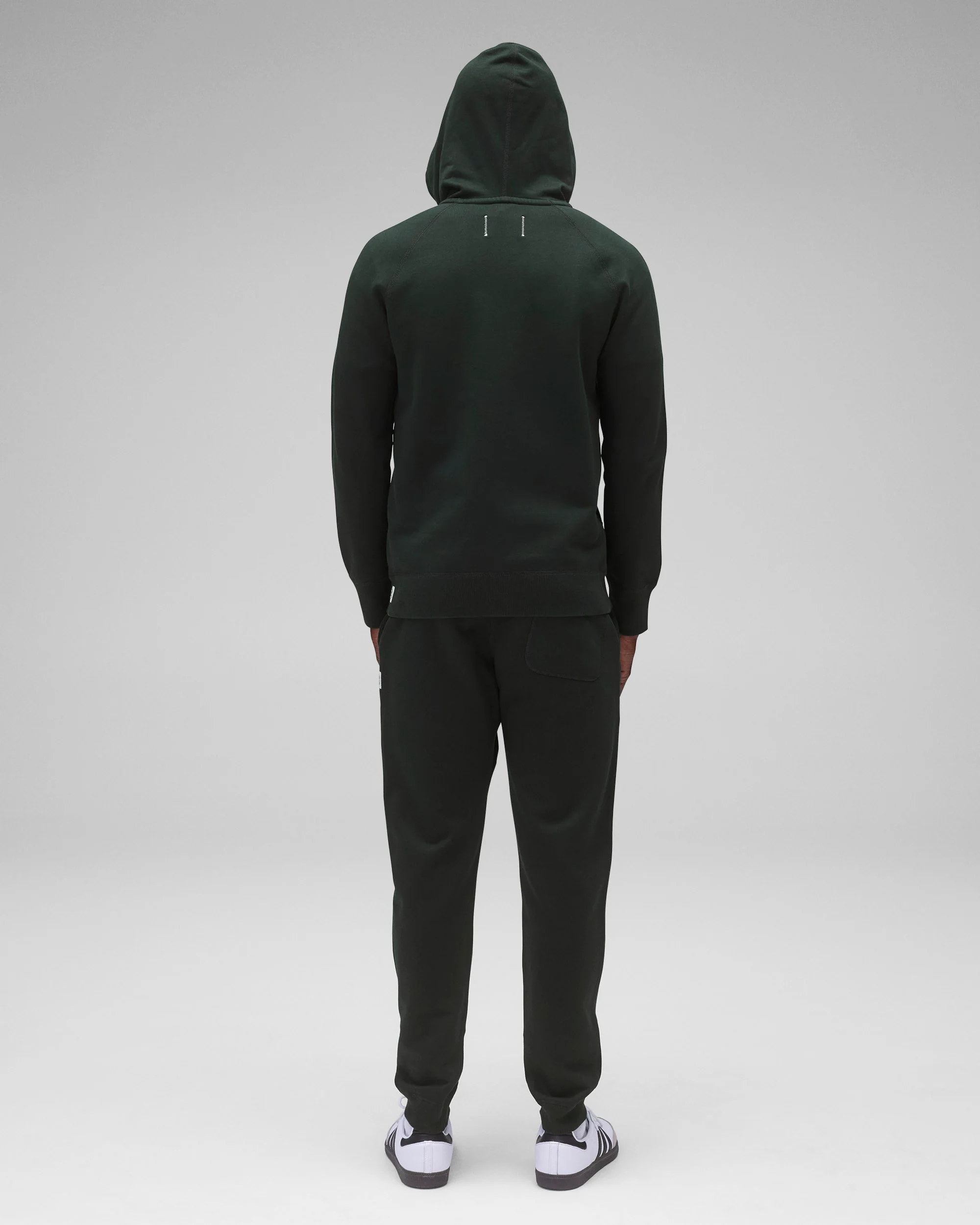 Midweight Terry Slim Zip Hoodie - Image 4