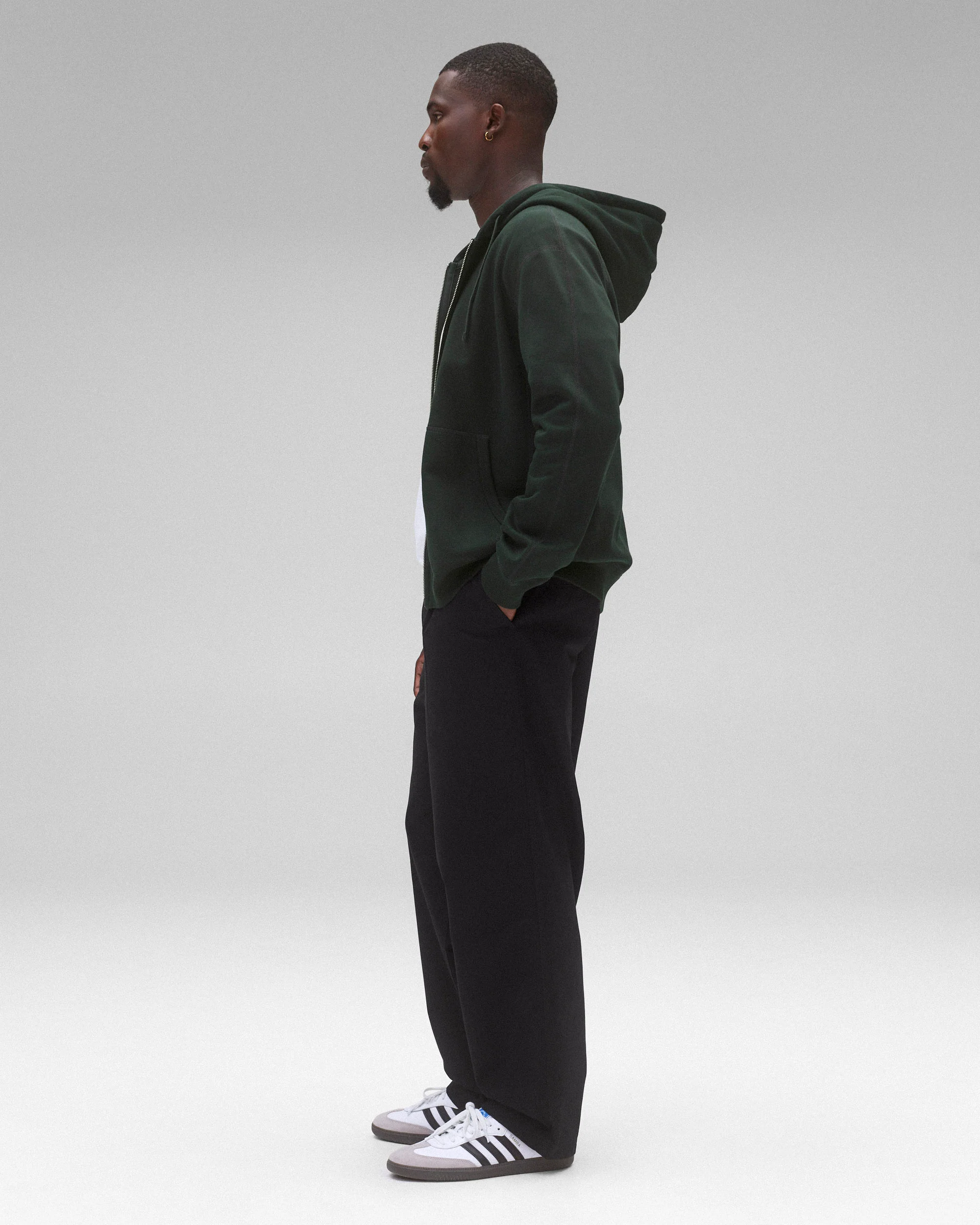 Midweight Terry Standard Zip Hoodie - Image 4