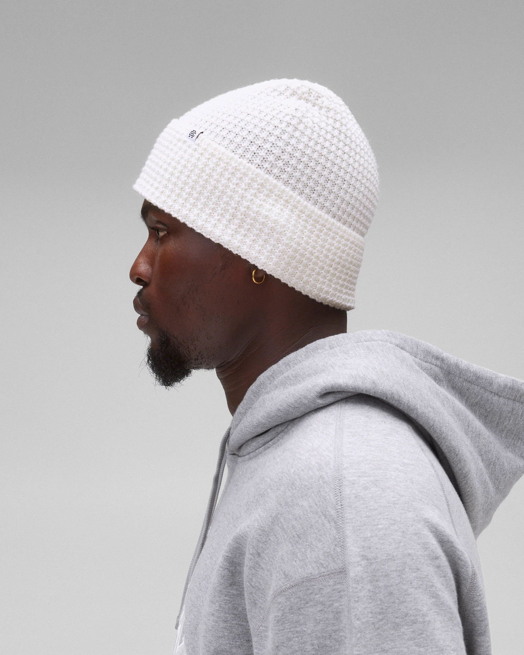 Waffle Knit Beanie - Image 3