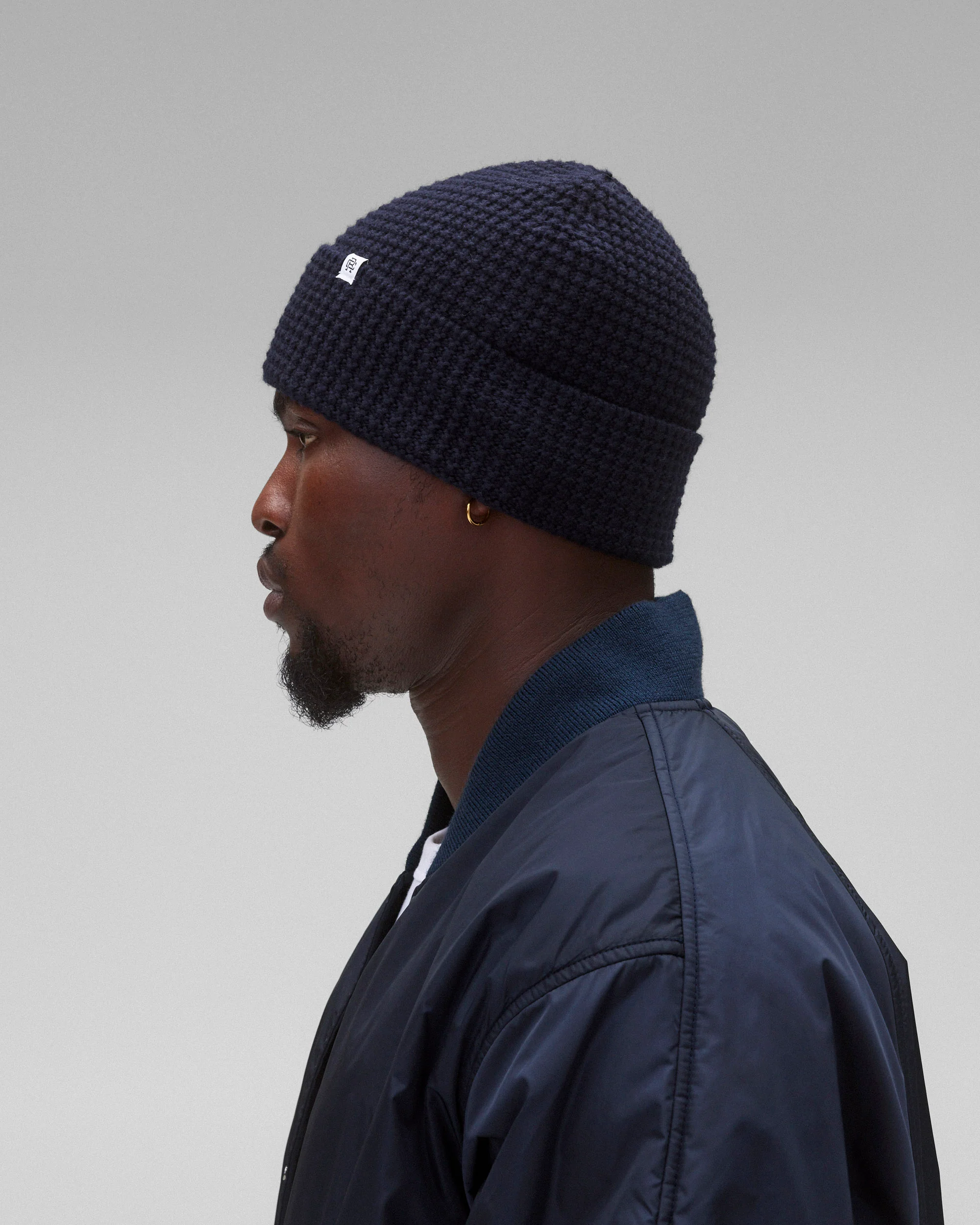 Waffle Knit Beanie - Image 3